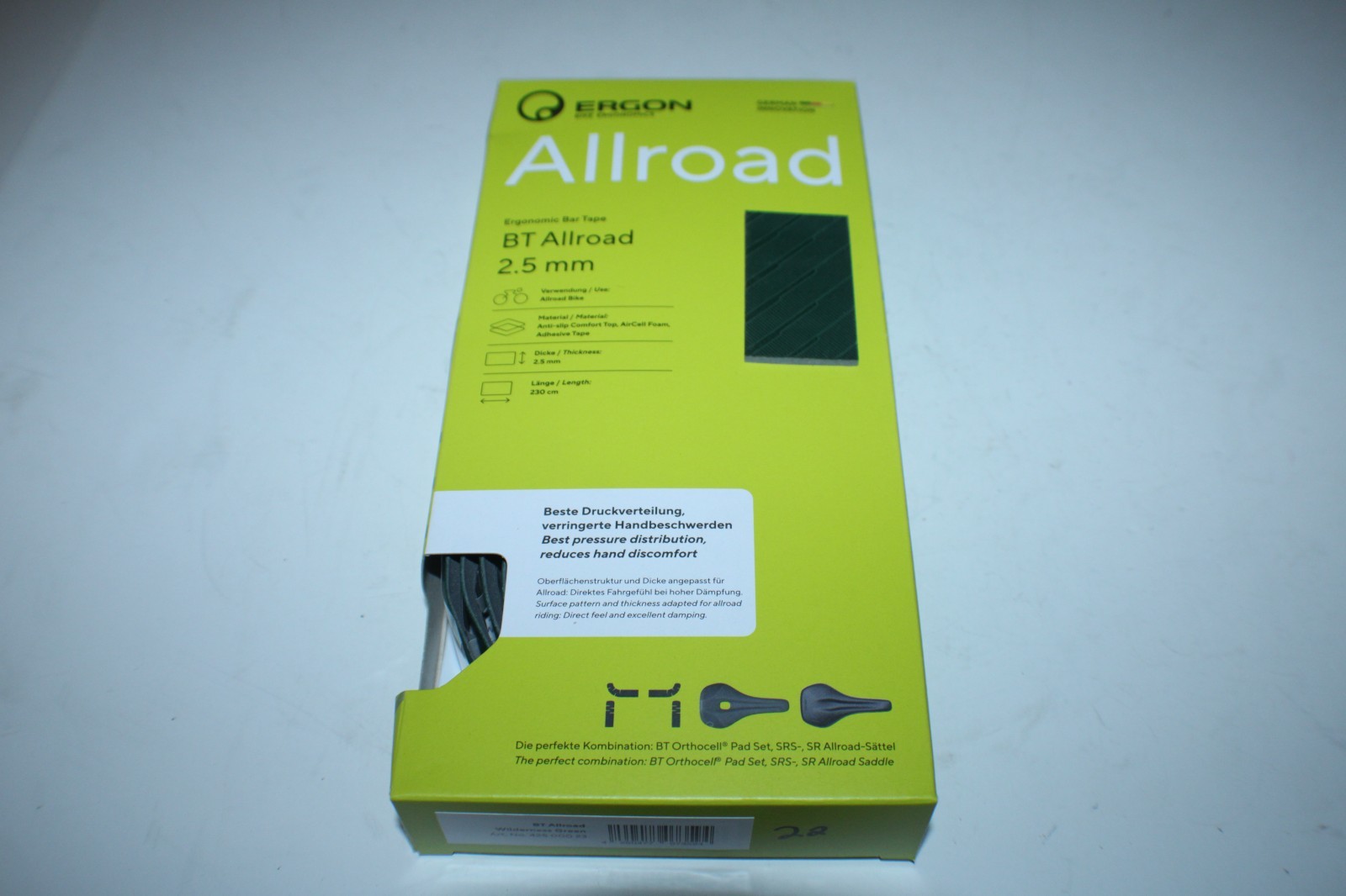 Ergon BT Allroad Ergonomic Bar Tape Handlebar Wrap 210cm 4 Colors Free Shipping!