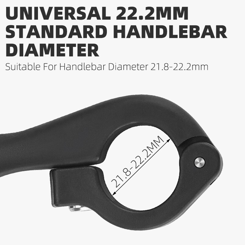 WEST BIKING MTB Bike Handlebar Bar Ends Ergonomic Extended Bicycle Bar Ends