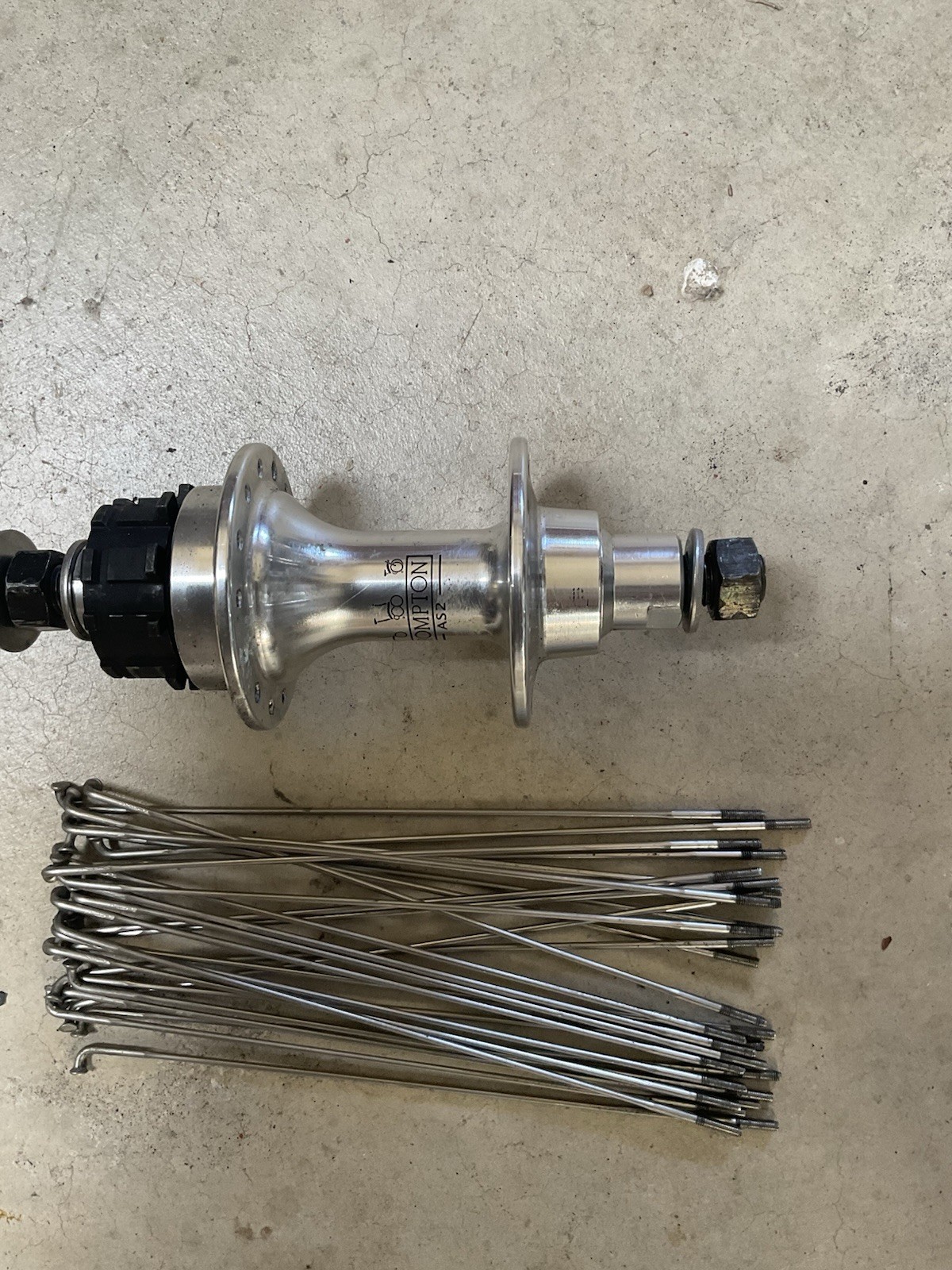 Brompton 2 Speed Rear Hub And Spokes