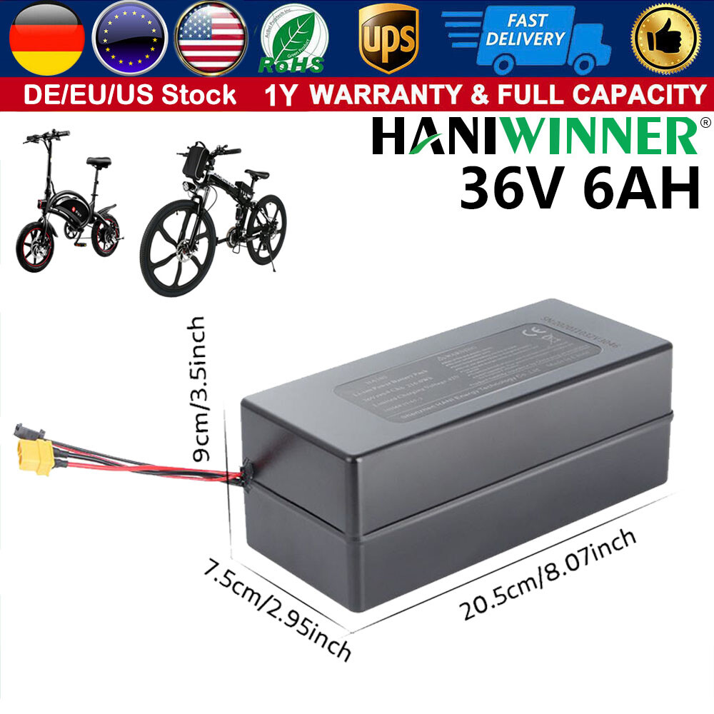 36V 6ah Electric Bike Battery For Jetson Bolt Pro DYU Windgoo Electric Bicycle