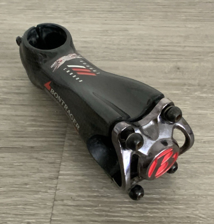 RACE XXX CARBON THREADLESS STEM 110 MM 1 1/8 INCH 31.8 CLAMP 12 DEGREE 158 GRAMS