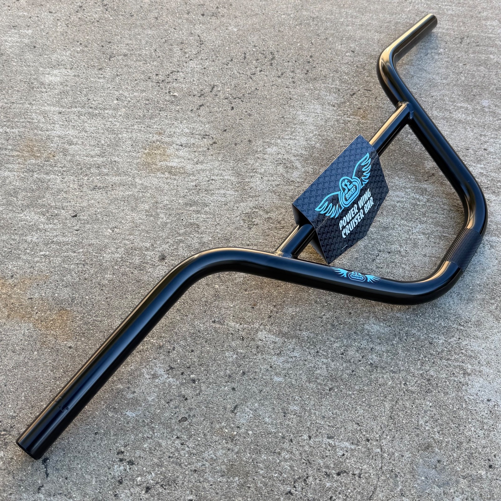 SE RACING POWER WING CRUISER 2PC BMX BIKE BIKES HANDLEBARS S&M GT HARO REDLINE