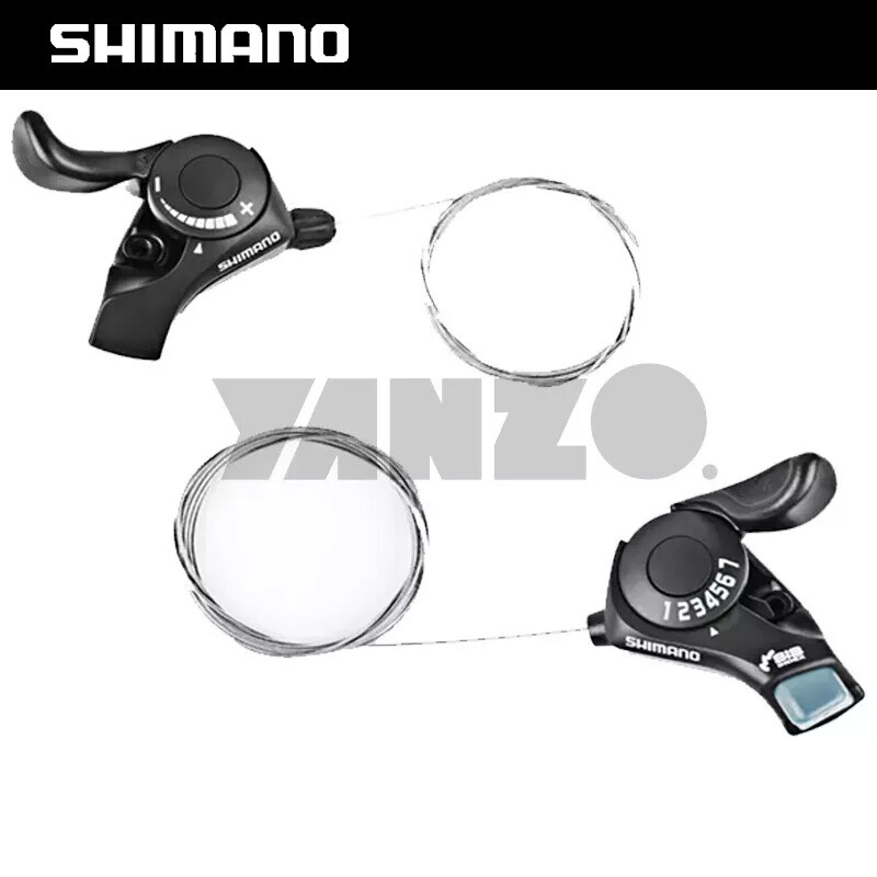 Shimano SL-TX30 3/6/7/18/21 Gear Shift Lever Set Speed MTB Mountain Bike Thumb