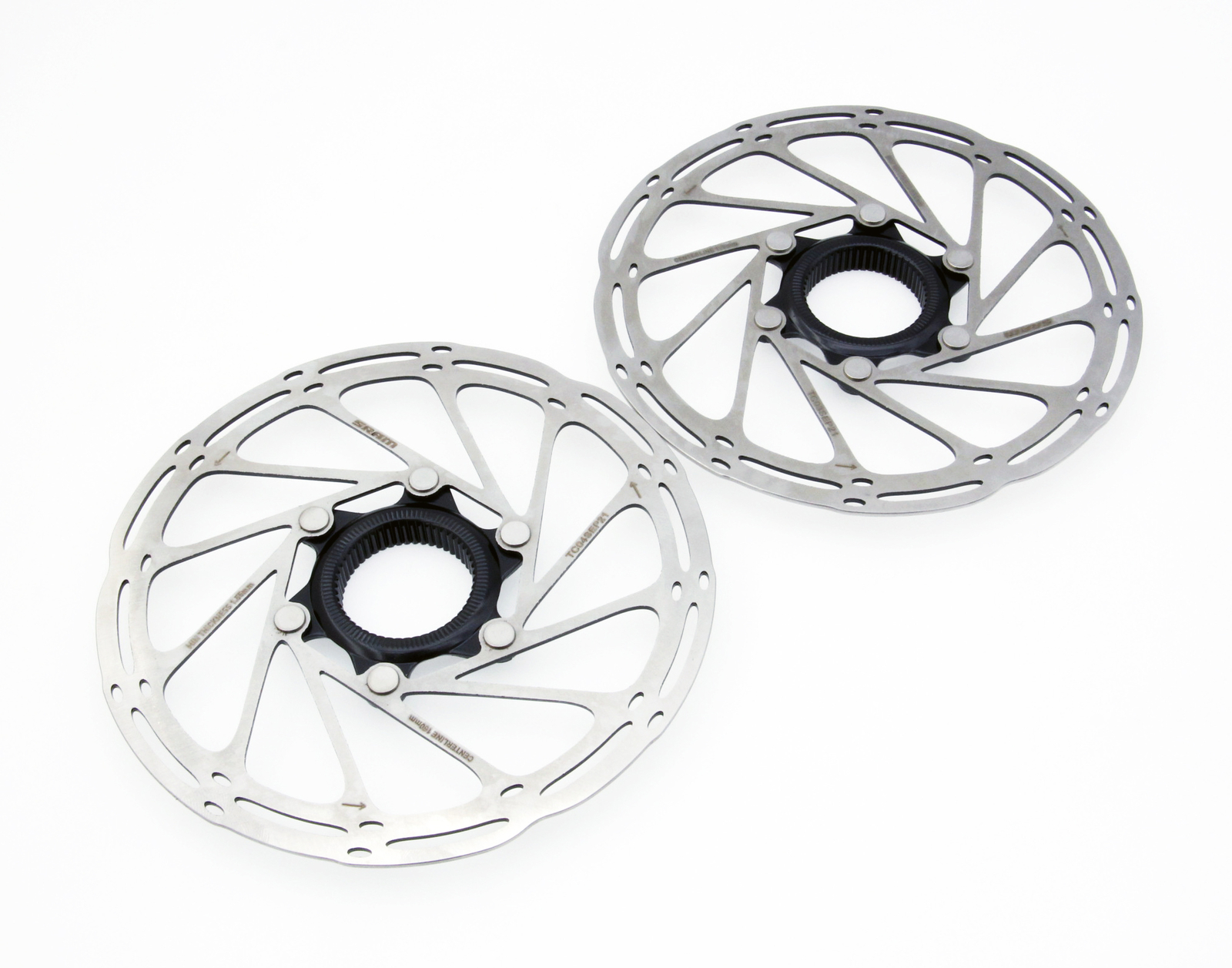 SRAM Centerline Disc Brake Rotors 160MM Center Lock Pair MTB Road Bike 2PCS 3728