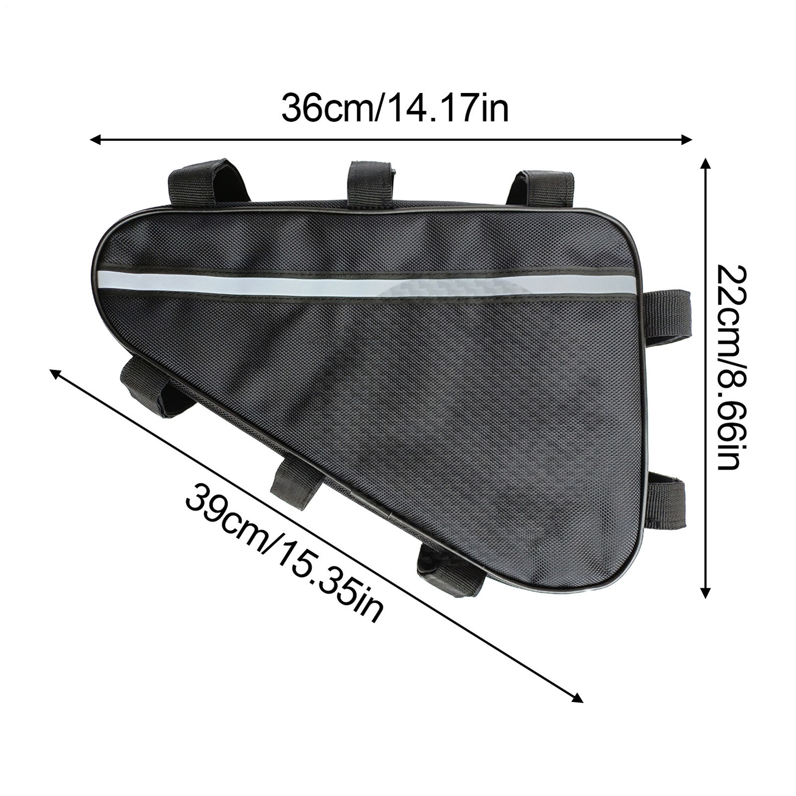 Triangle Lithium Battery Bag Li-ion Storage Pack For Elecric Bike Mountain Bike
