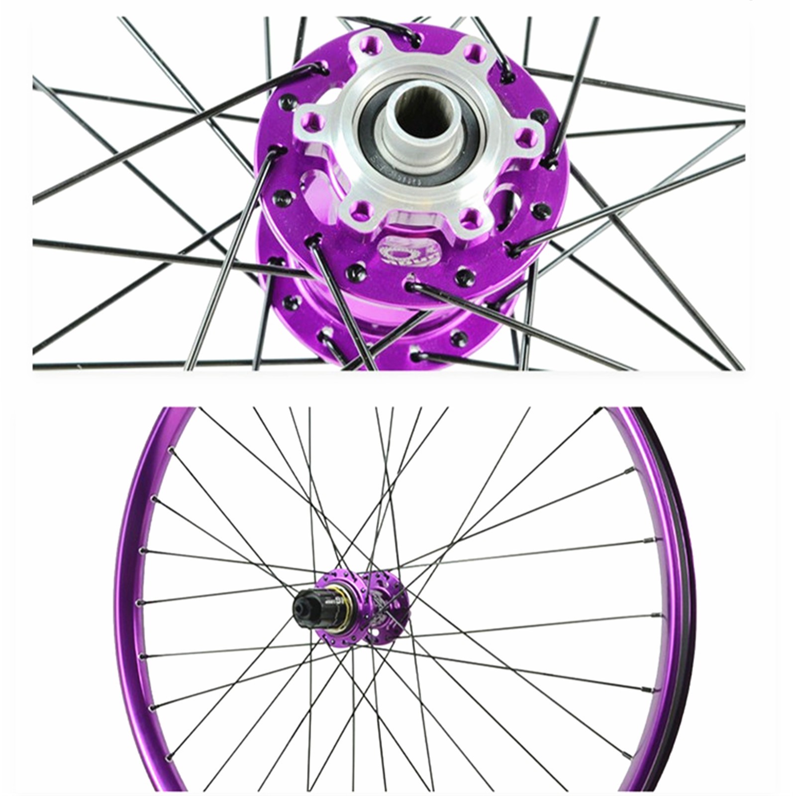 Mountian bike Hub Set 32H Quick Release Disc Brake for 8-12S,100x5mm+135x5mm