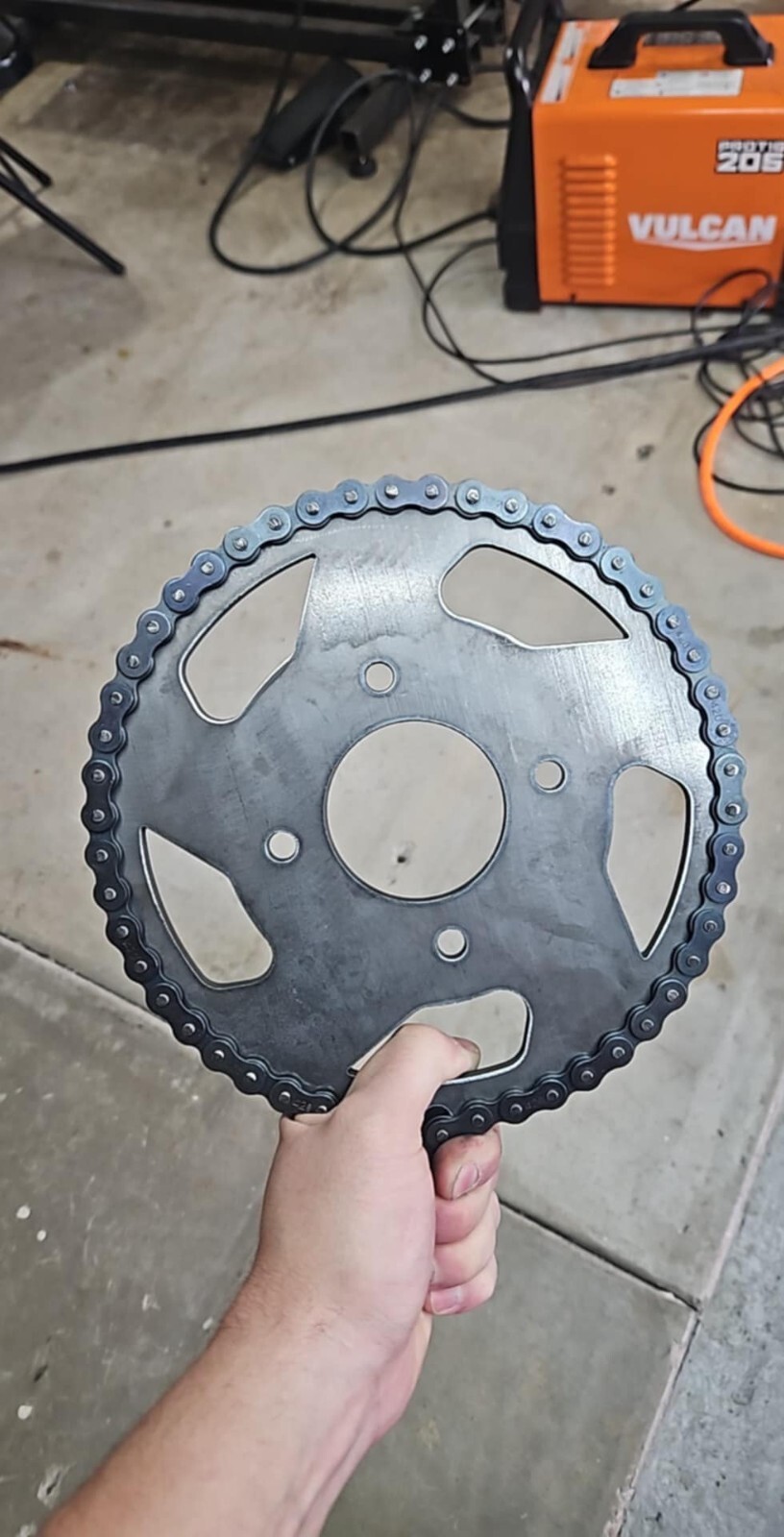 Any Tooth Sprocket Steel NEW #420 Chain GROM 14-21 Hole Design – Design may vary