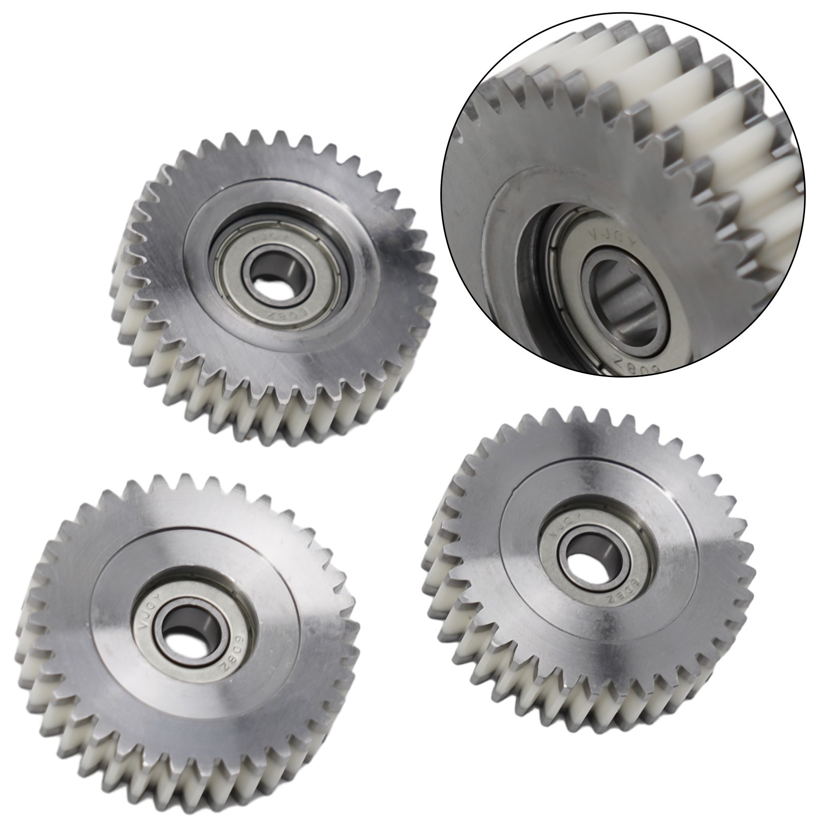 Noise Reduction 36T Gear for Bafang 250W/500W High quality Nylon+Steel Material