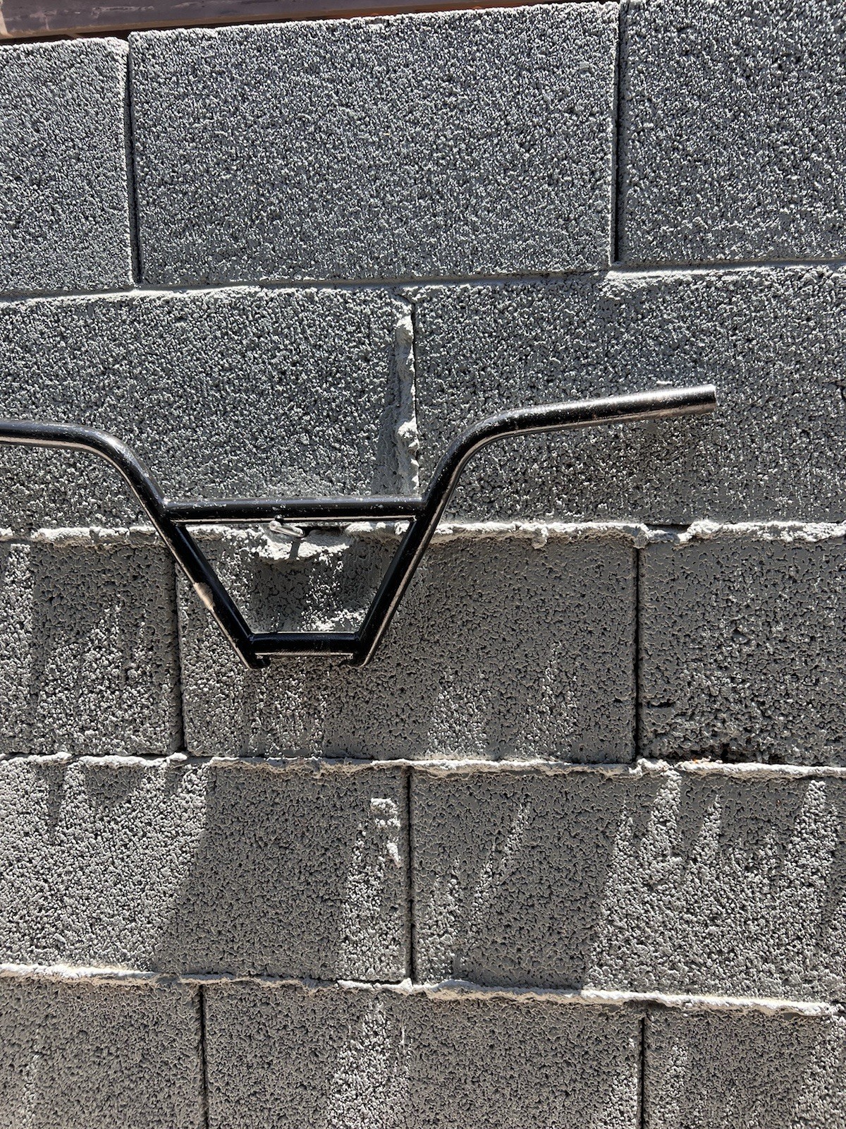 GT BMX Bike Handlebars Steel Black 22.2mm Clamp BMX Bar