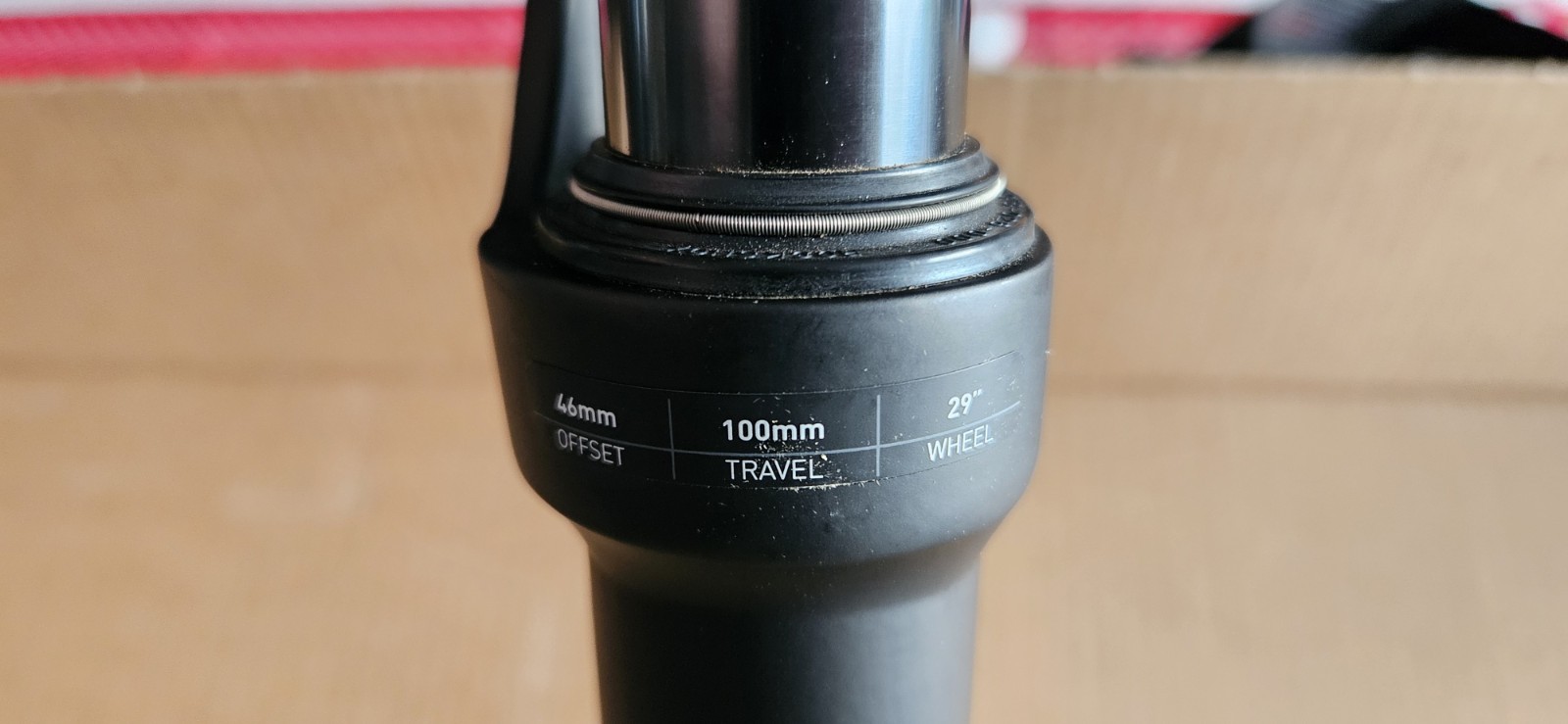 RockShox Judy Silver 29 Straight Steer 100mm Air Fork 100×9 QR 46mm Offset