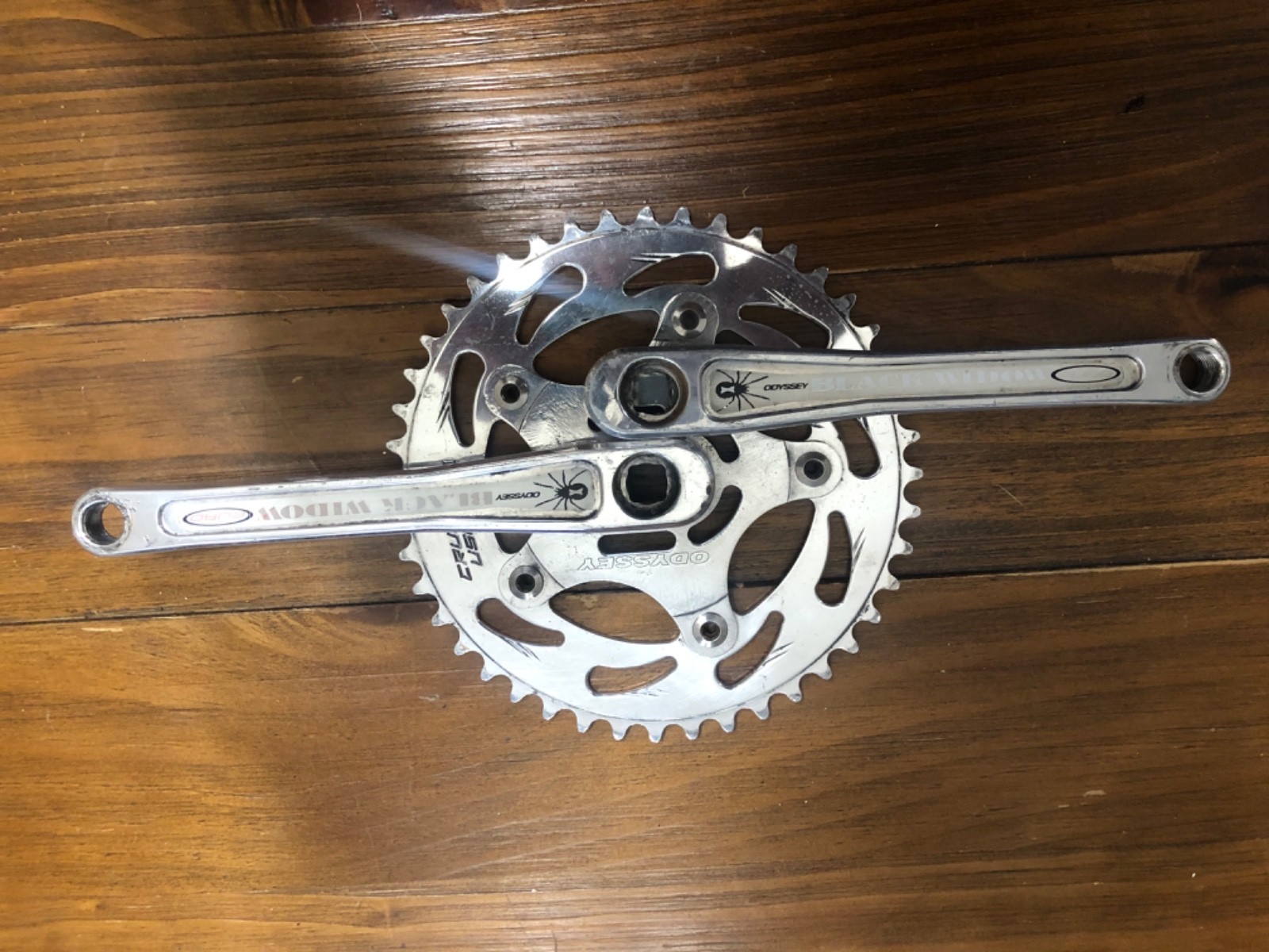 Vintage odyssey black widow crank 175mm