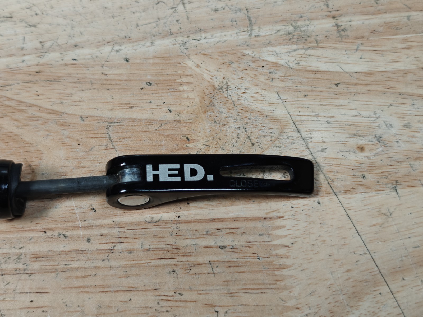 HED Quick Release Skewers Black Anodized Road Bike 100/130mm QR
