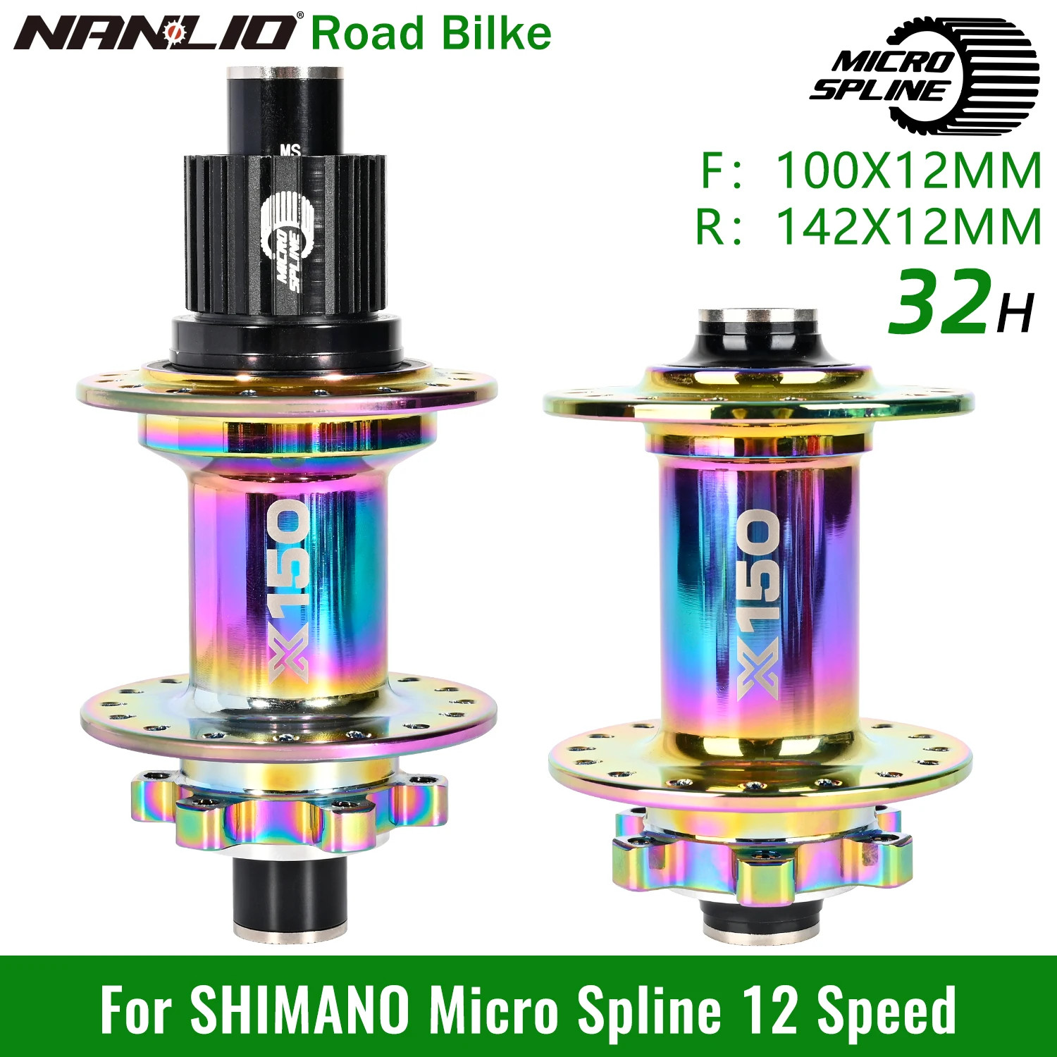 Gravel Riding Front Rear Hubs 28 32 36 Holes HG NX SX MS 11 12 Speed 6 Pawls