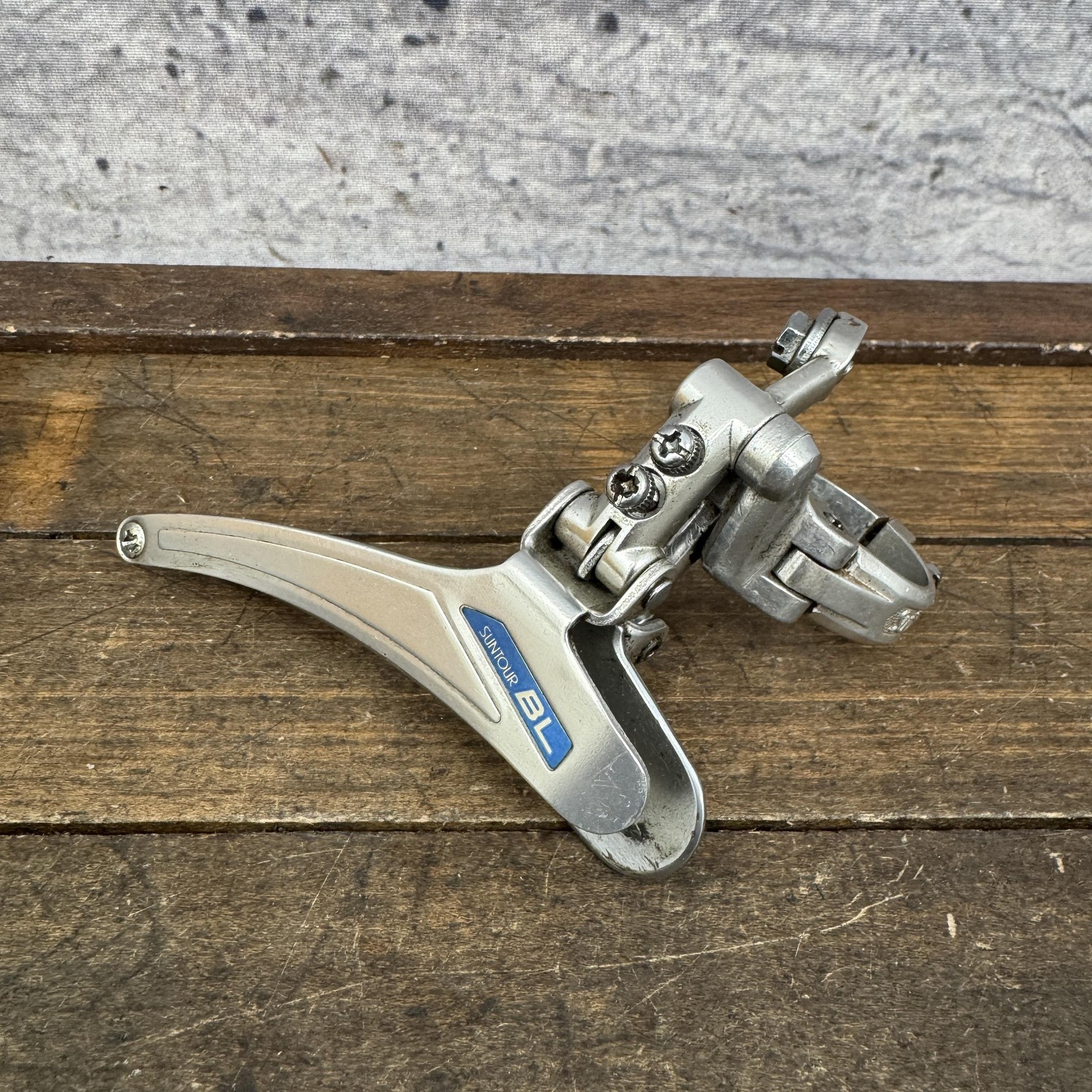 Vintage Suntour BL Blue Line Front Derailleur 28.6 Clamp Bottom Pull Japan 80s
