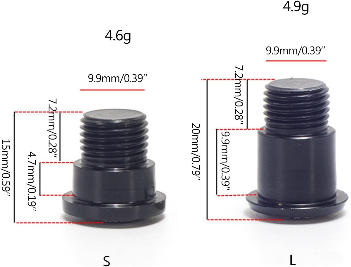 Bicycle Rear Derailleur, Screws Steel for Rear Derailleur, Fixing Bolts for Whee