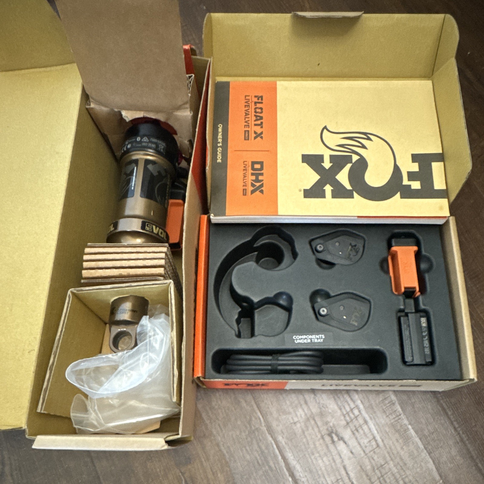FOX Float X Live Valve Neo Air Rear Shock 210×55 Gold/Black 973-01-357