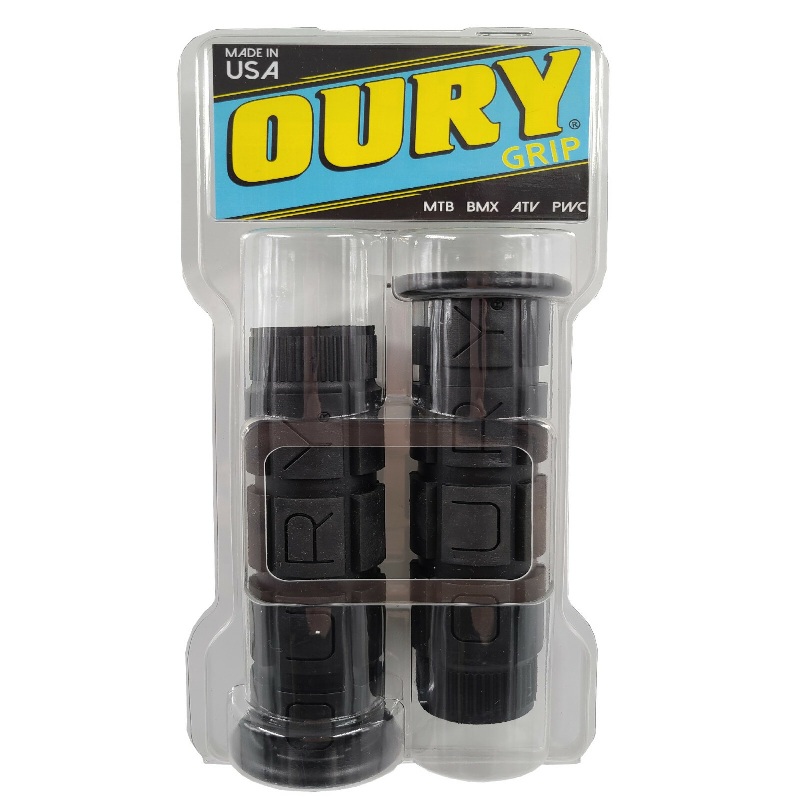 Oury Mountain Grips Flanged 114mm fit BMX Fixie Handlebar Choose Color soft PAIR