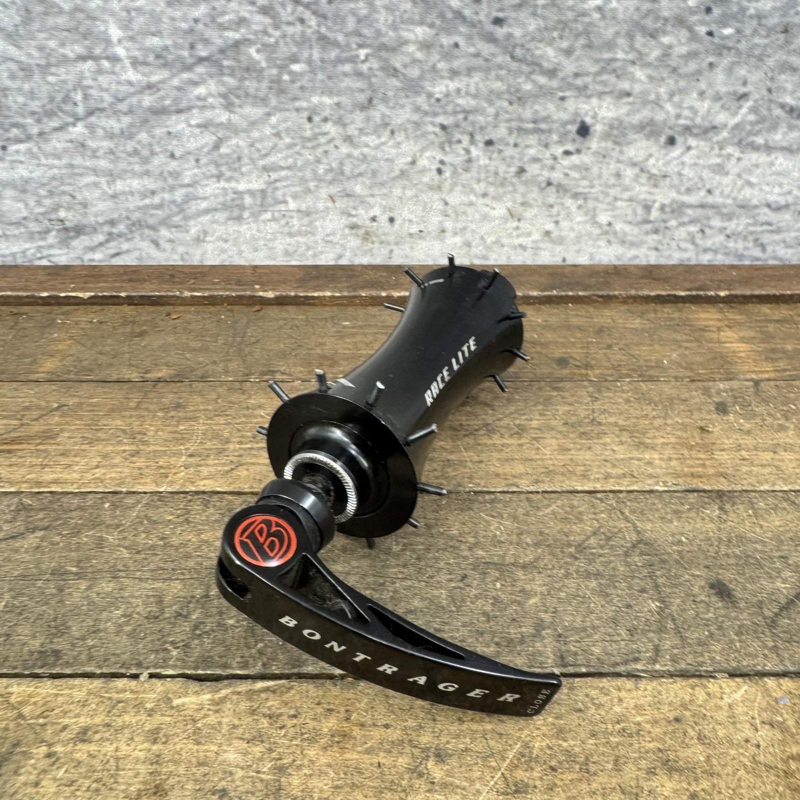Bontrager Race Lite Front Hub 20H 20 Hole QR Black Straight Pull Road Bike Skewe
