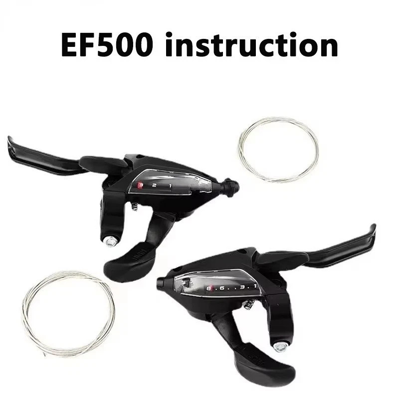Fit For Shimano ST-EF500 3/7/8 speed MTB Bike Brake Levers Set Shifter EF500