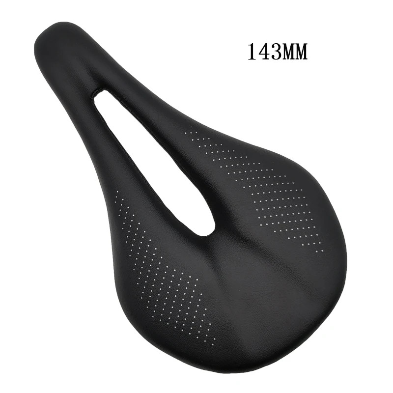 Carbon Fiber Mountain/road Bicycle Seat Ultralight Hollow Leather Seat Cushion
