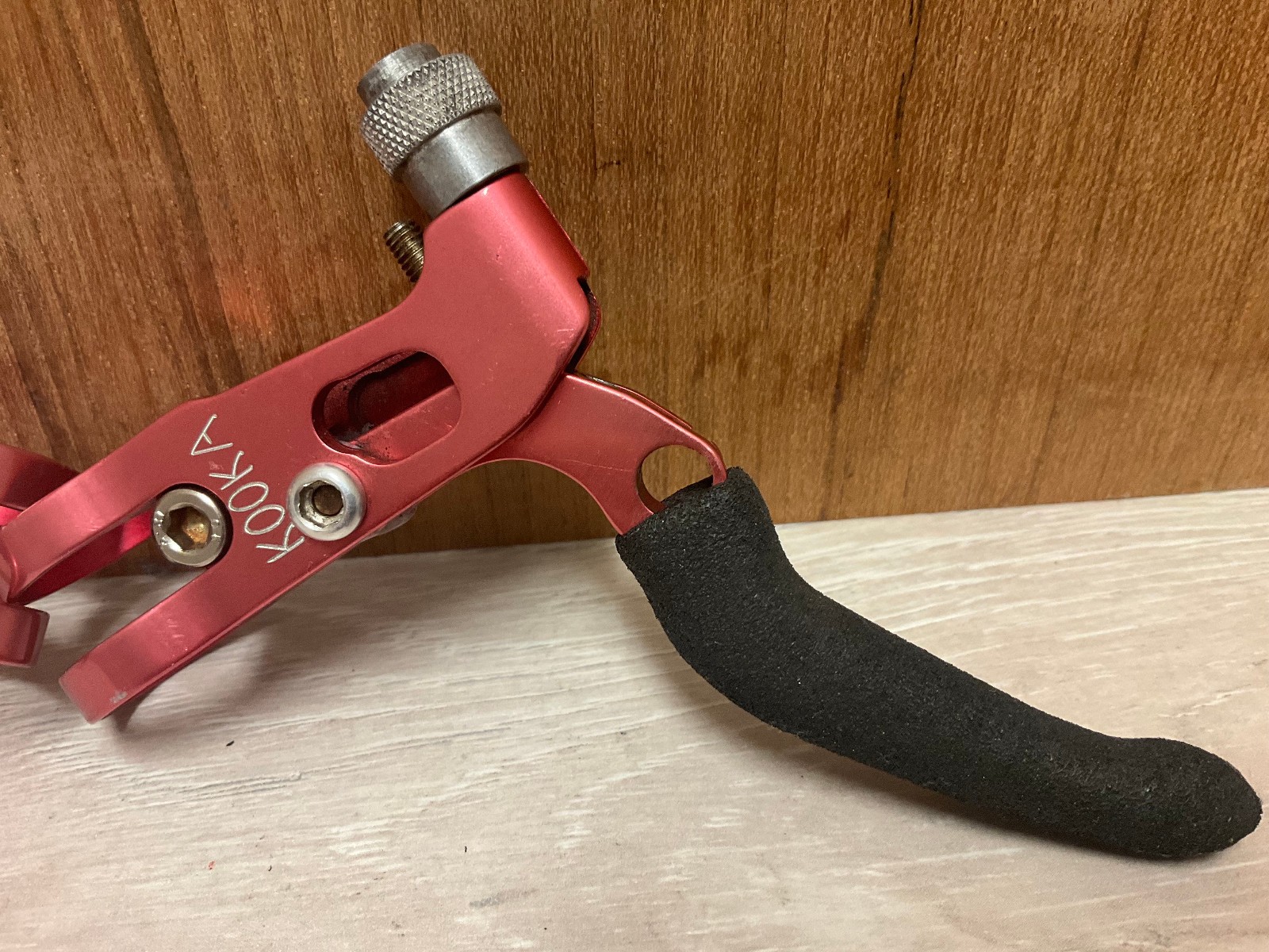Nice Vintage Kooka Racha Brake Levers MTB Cult Top Low KM CNC Brake Levers Red
