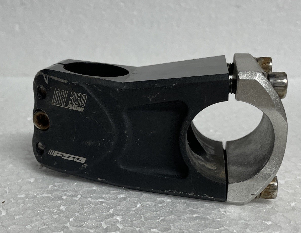 FSA DH350 Alloy Vintage MTB Threadless Stem, 60mm, 1-1/8” steerer, 31.8mm clamp