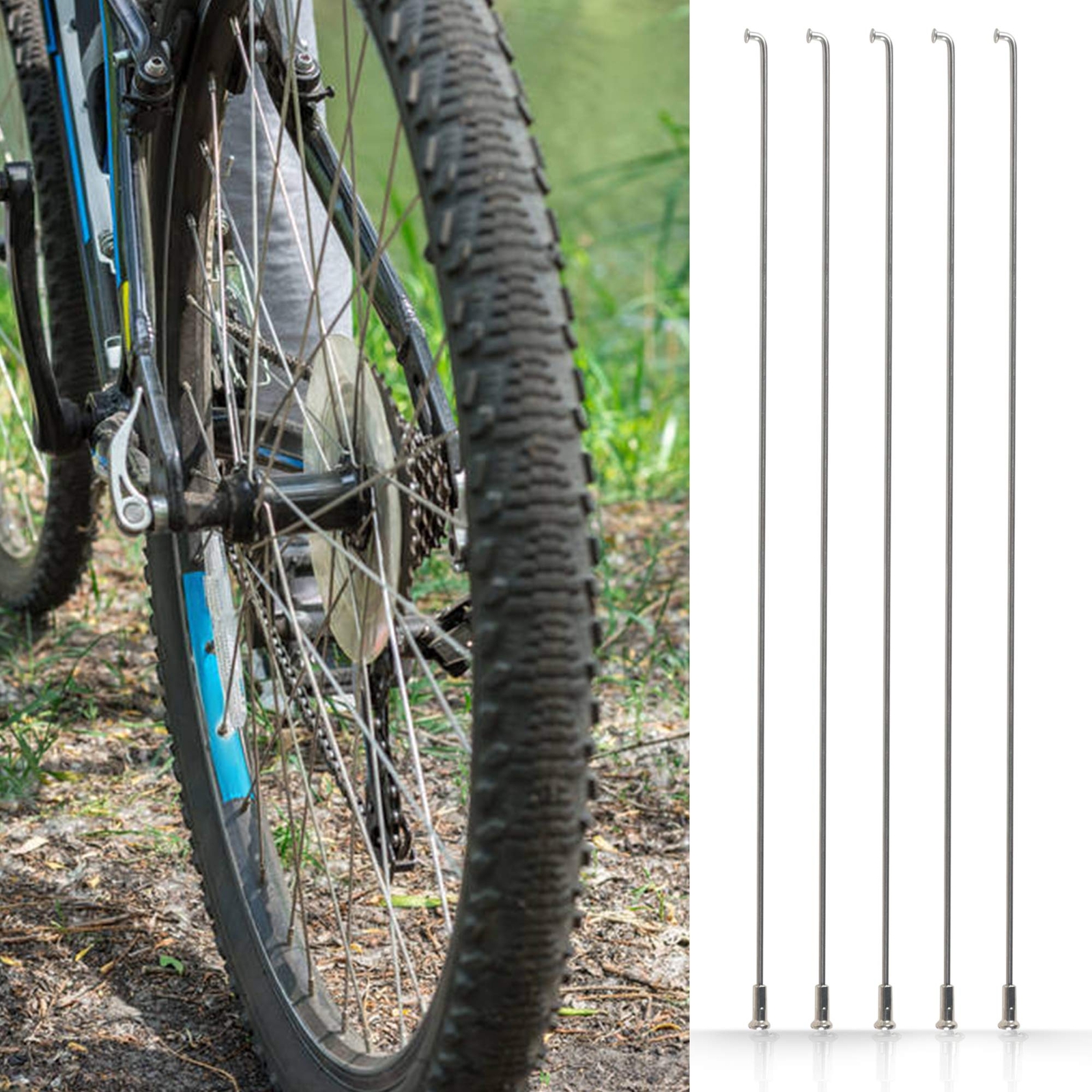 75-305mm 14G 2mm Electric Bicycle E-bike 36Pcs Wheel Tire Steel Spokes chair