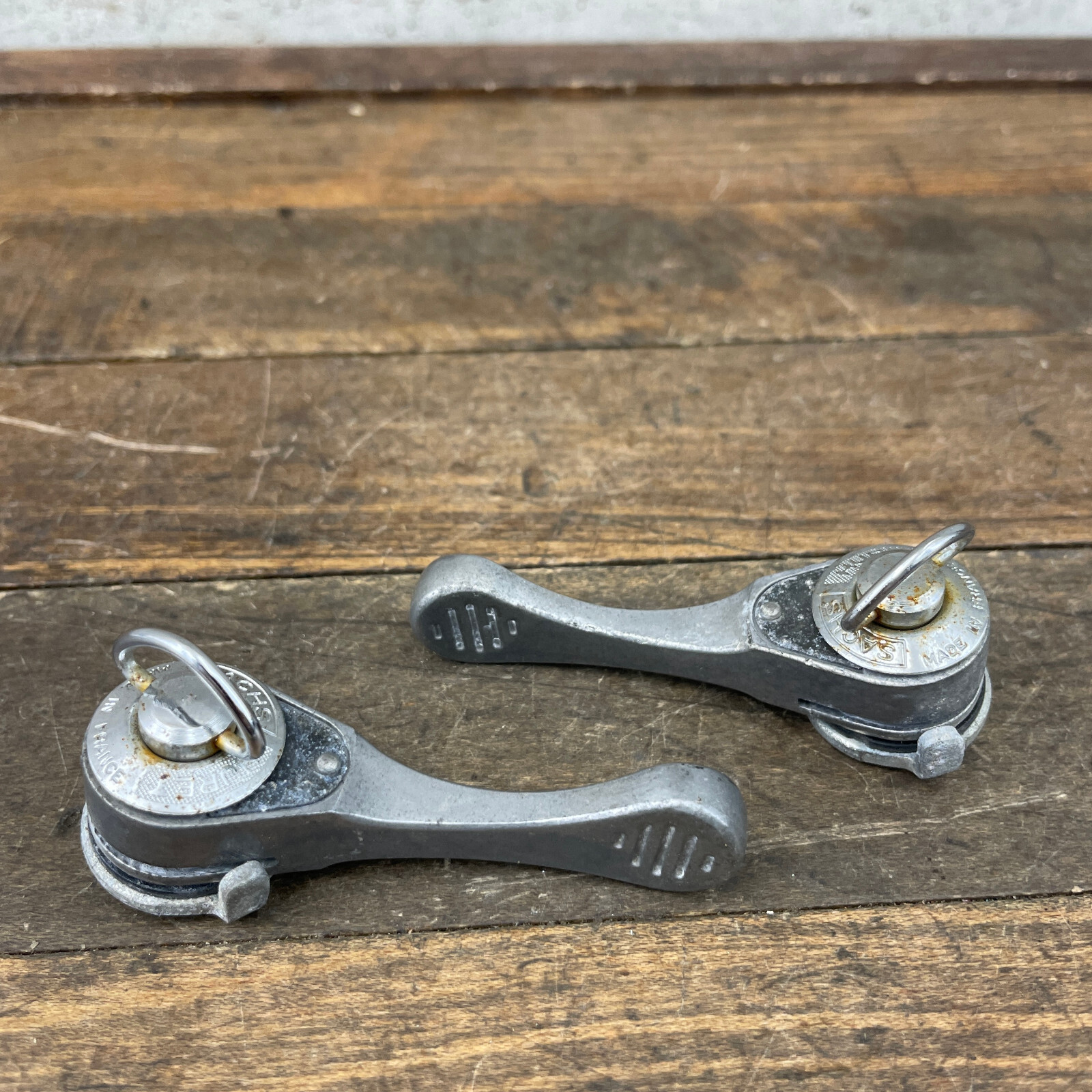 Vintage Sachs Shifters Huret Down Tube Braze On Friction Shift Lever 80s Tour