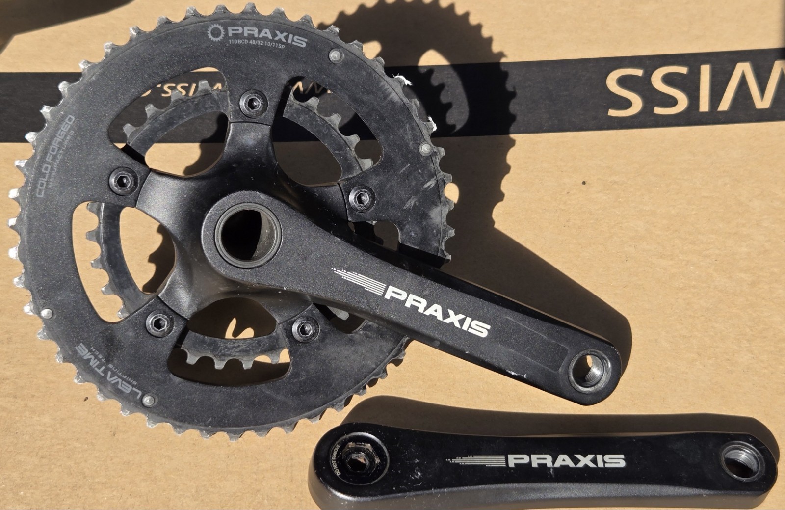 Praxis Alba Crankset 170mm 48/32 M24