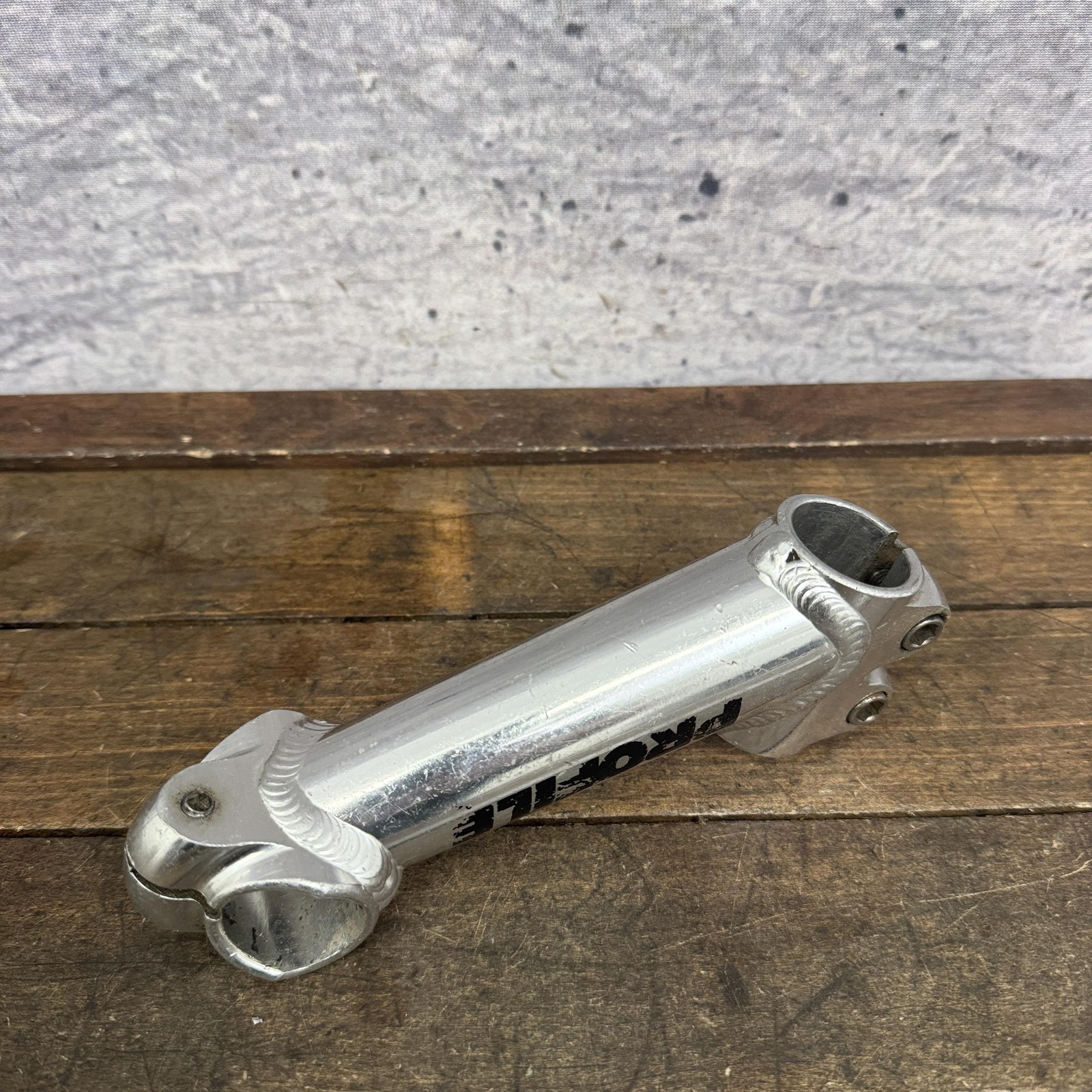 Vintage Profile 1in Threadless Bike Stem Riser 25.4 Clamp Alloy MTB Gravel