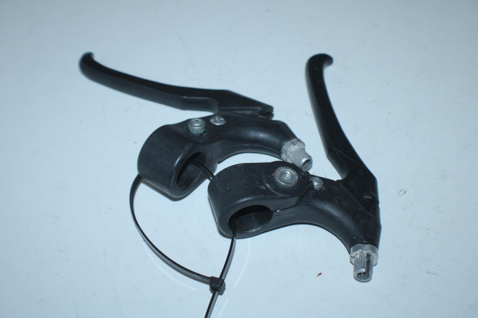 Brake Lever Set Black 22.2mm MTB City Hybrid Trail Bikepacking Fast USA Shipper