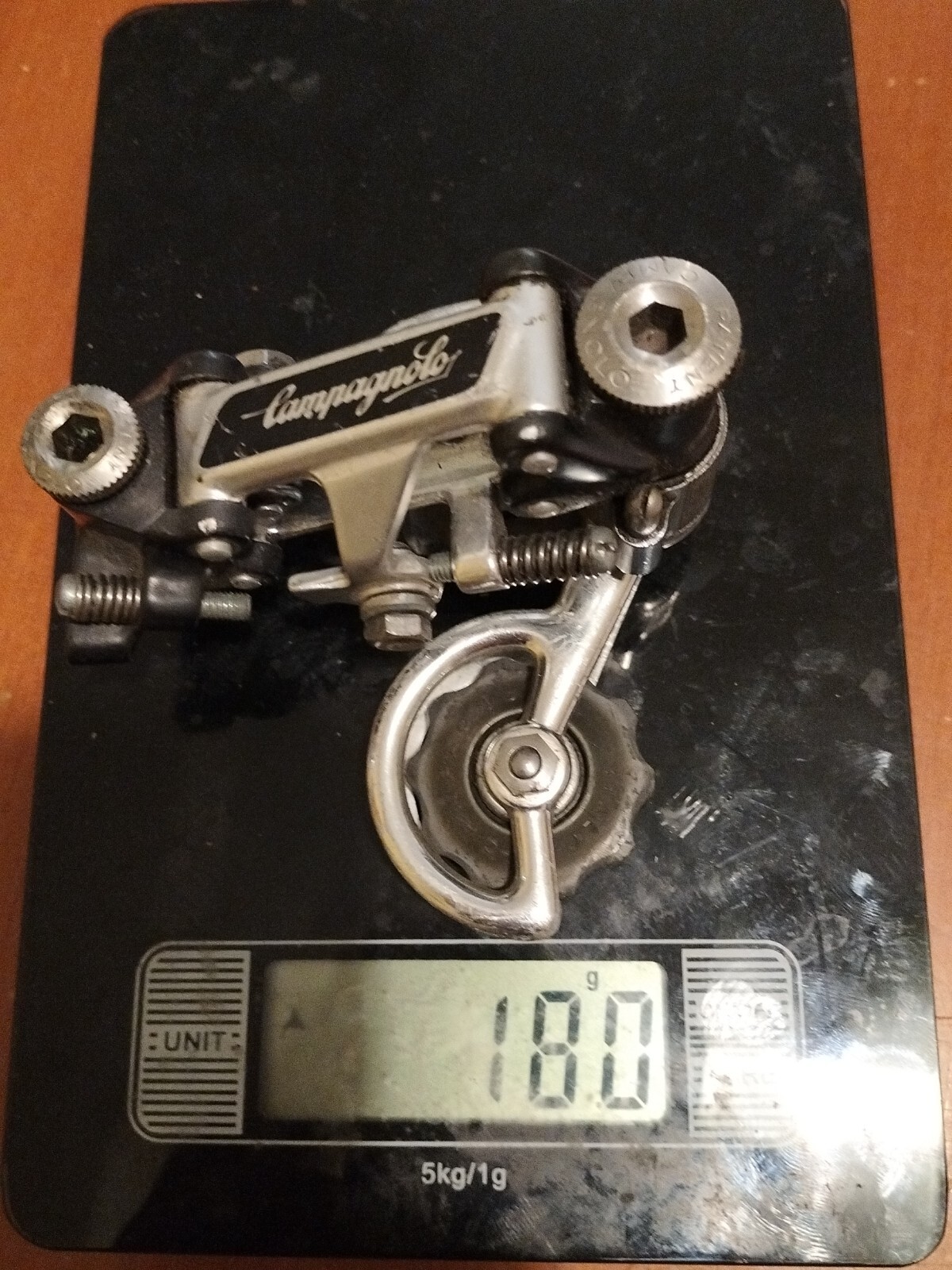Vintage Campagnolo Super Record 180g Titanium Rear Derailleur Gearbox