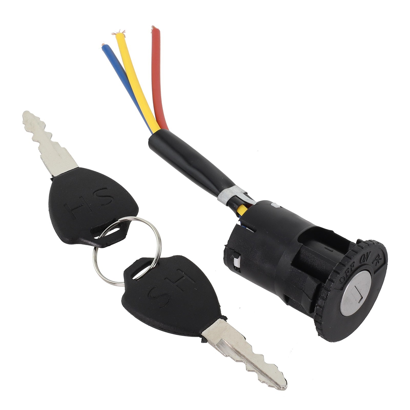 E-Bike Ignition Key E-Bike Lock Easy To Use New 3 Wire Easy To Install