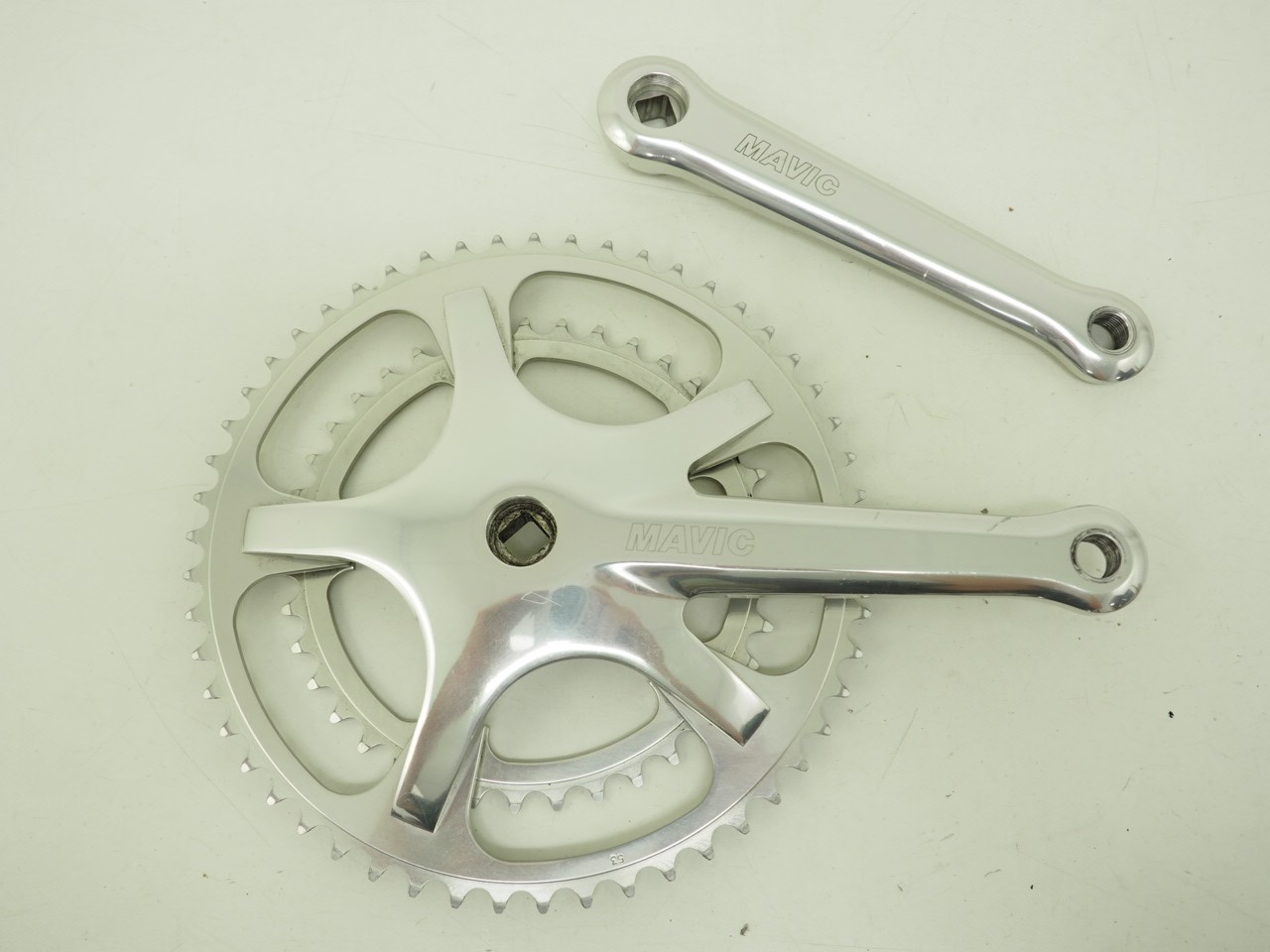 Vintage Mavic 631 Starfish Square Taper 172.5mm Road Bike Crankset 59/39T