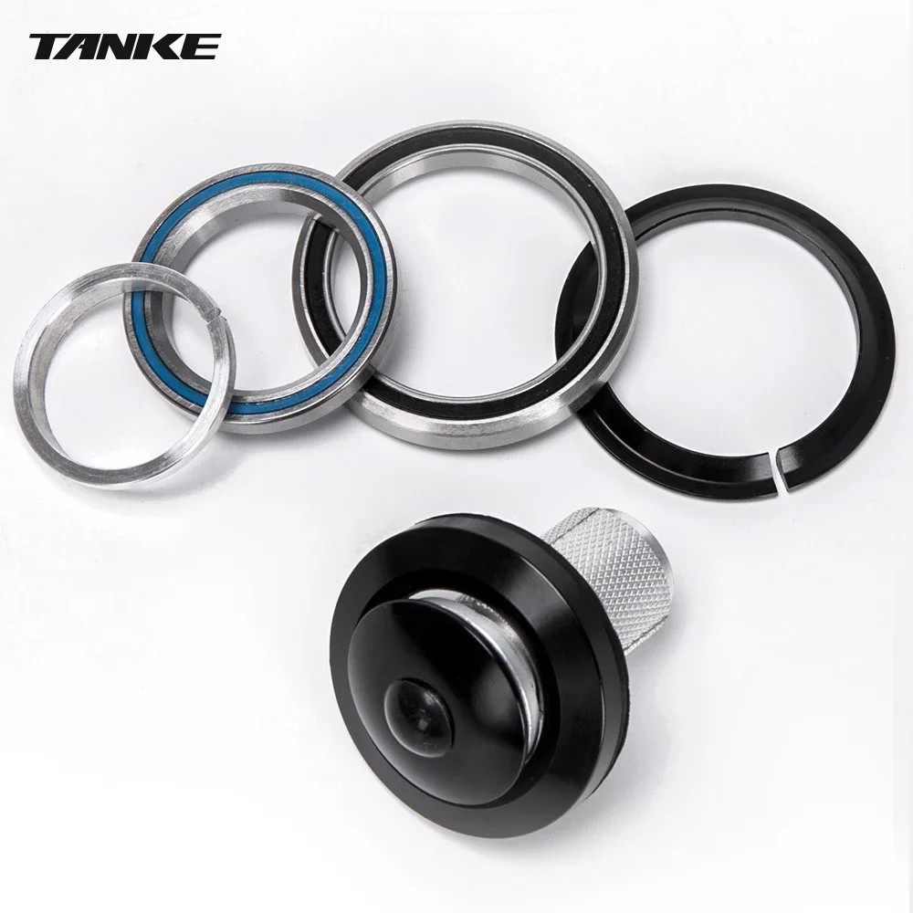 -MTB Mountain Bike Bowl Group, Aluminum Alloy Headset,Tapered Straight Fork Bear