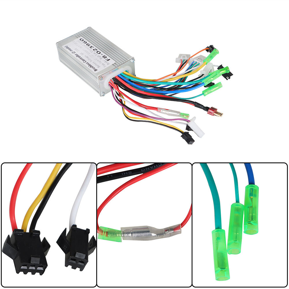 DC 36V 350W Electric Bicycle E-bike Scooter Brushless Motor Speed Controller