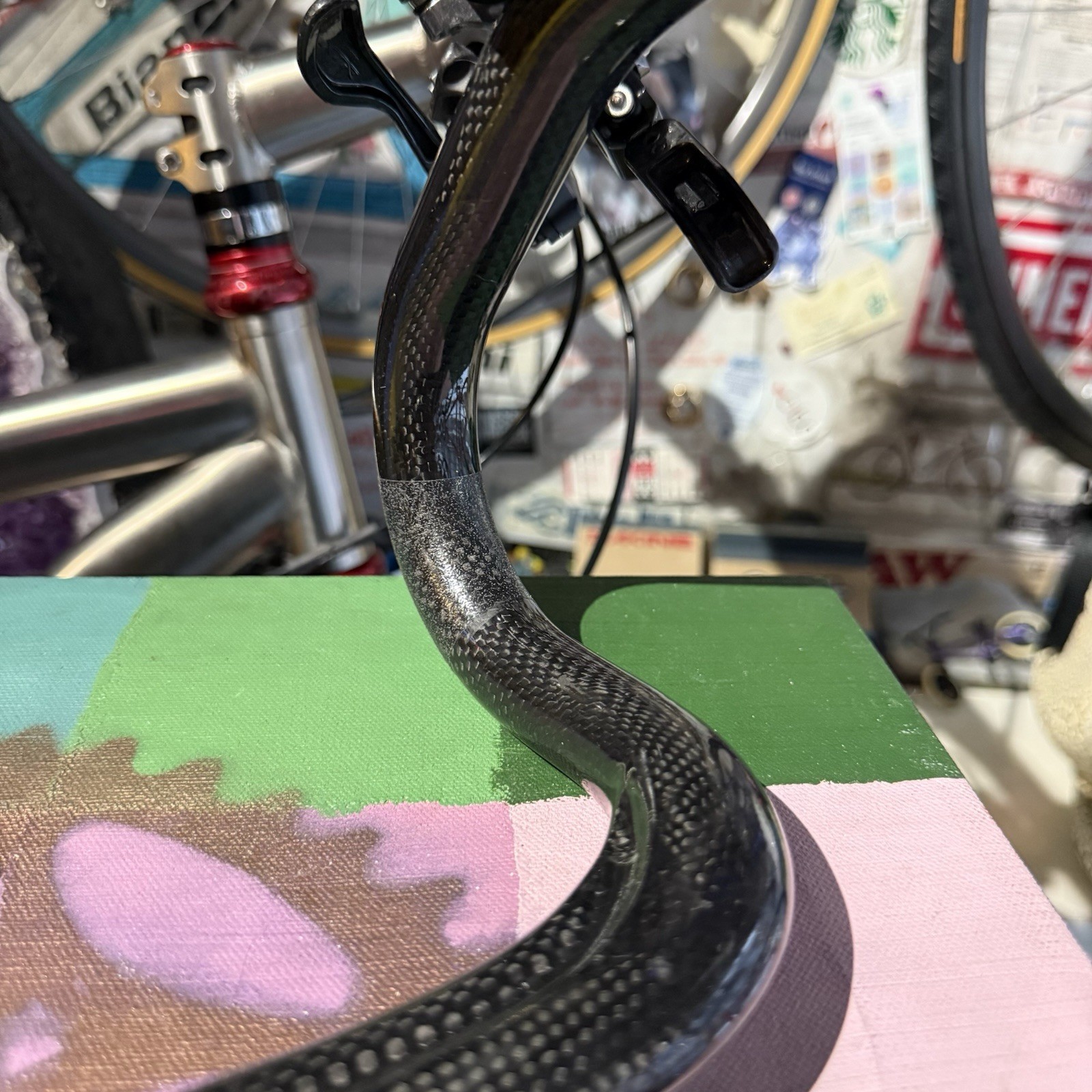 BRAND NEW FSA STREAM WCS 460mm CARBON ROAD BIKE DROP HANDLEBAR – 31.8 CLAMP RARE