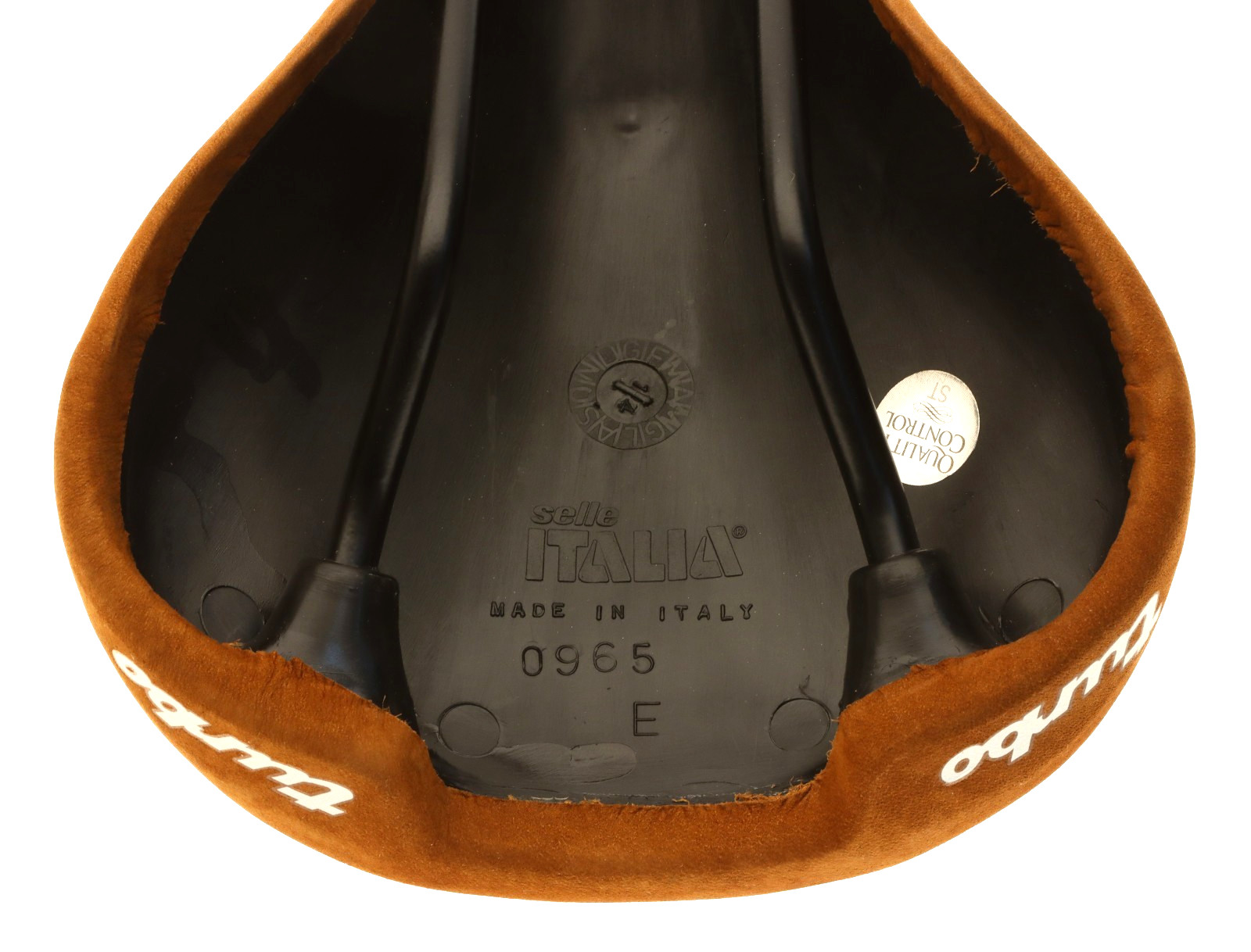 NEW SELLE ITALIA Turbo 1980 Vintage Bicycle Saddle FeC Alloy Rails: NUBUCK