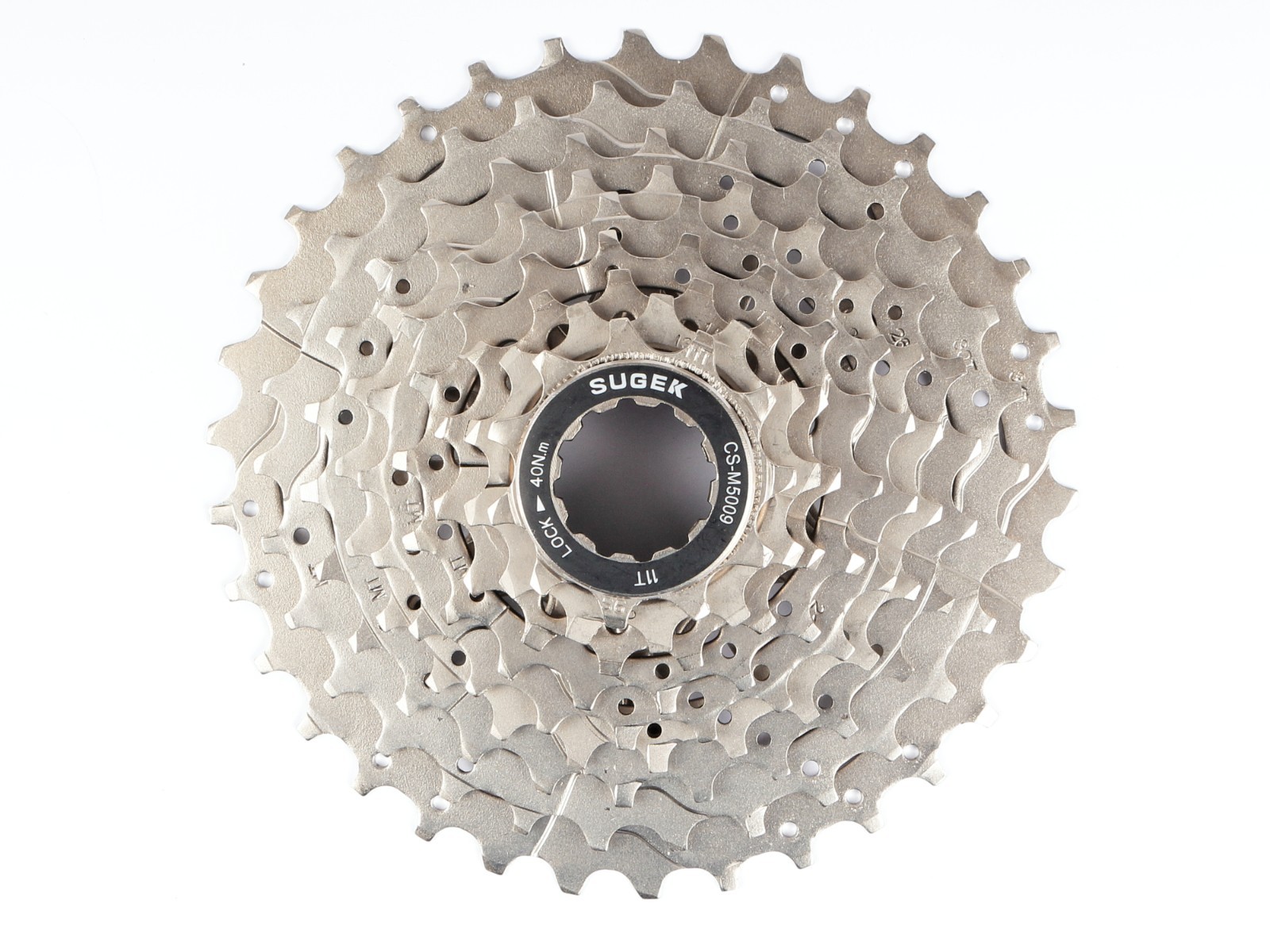 Sugek Cassette 9 Speed 11-34t, Silver