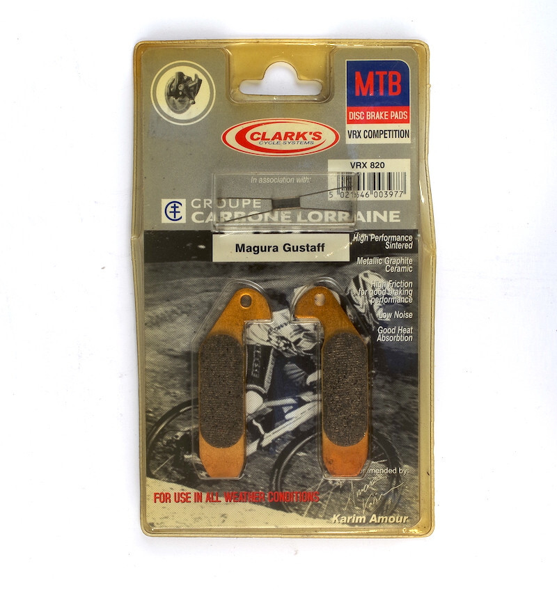 Clark’s Magura Gustaff MTB Disc Brake Pads 1 Pair Fits Gustav
