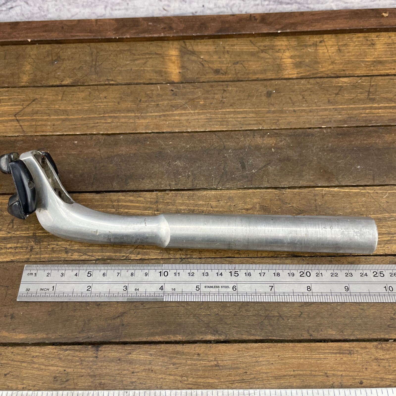 Vintage VITUS Aero Seatpost 25.4 mm Aero Layback Eroica Race Alloy 2 Bolt