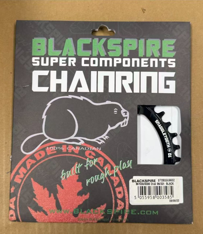 Brand NEW Blackspire oval chainring 32T, fit M7000/8000. MADE IN CANADA