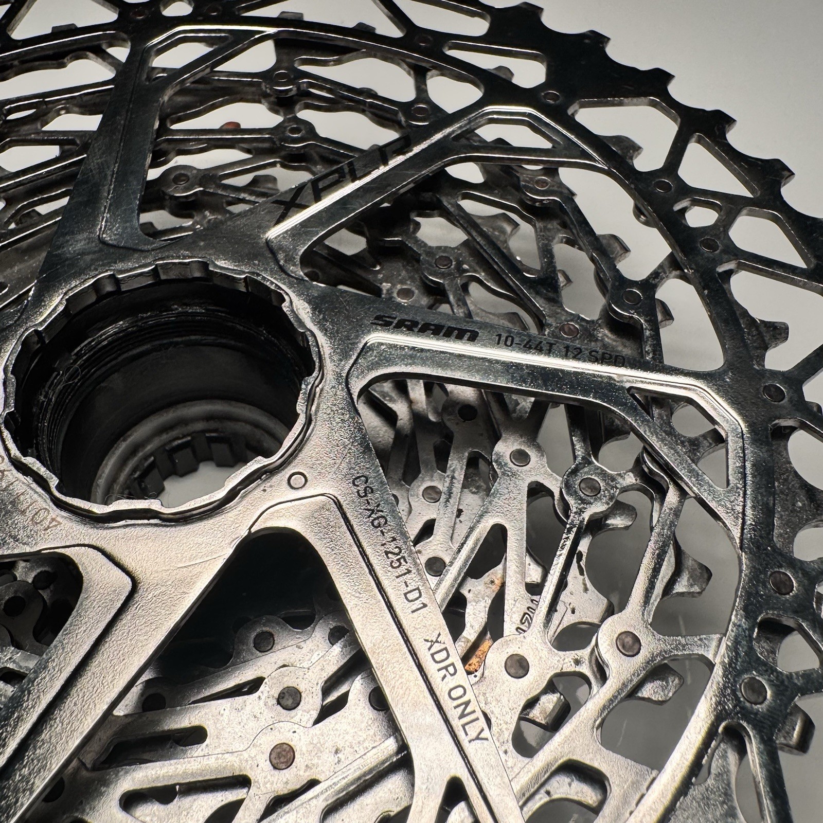 SRAM XPLR 10-44T 12-Speed Cassette CS-XG-1251-D1 XDR for Road & Gravel Bikes