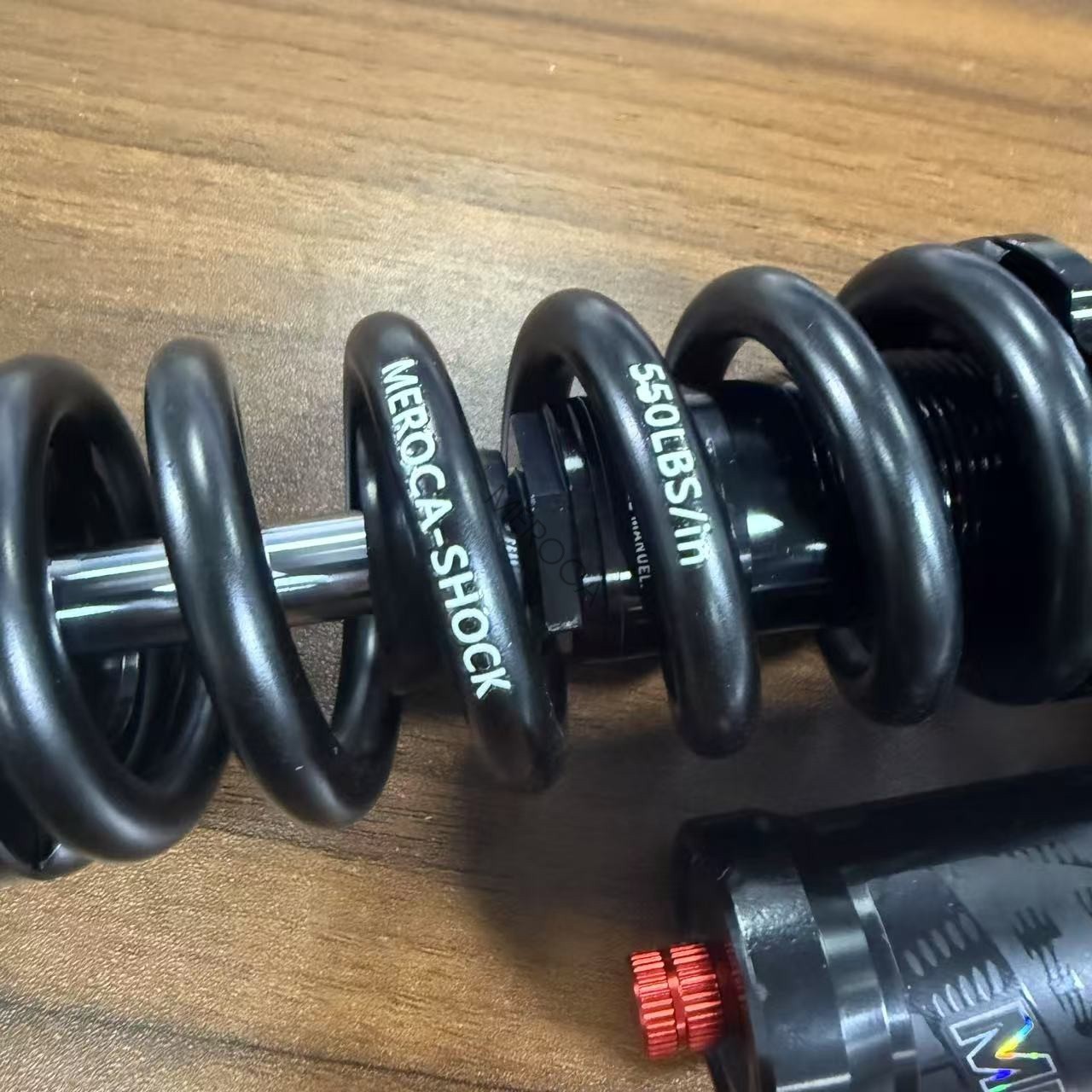 MEROCA Bike MTB Rear Shock Bicycle Coil Spring Shocks 190/210/230/240/250/265mm