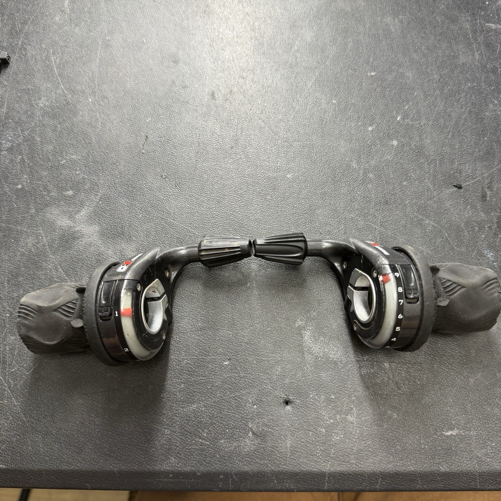 SRAM XO 3×9 Spd Grip shift Shifter Set