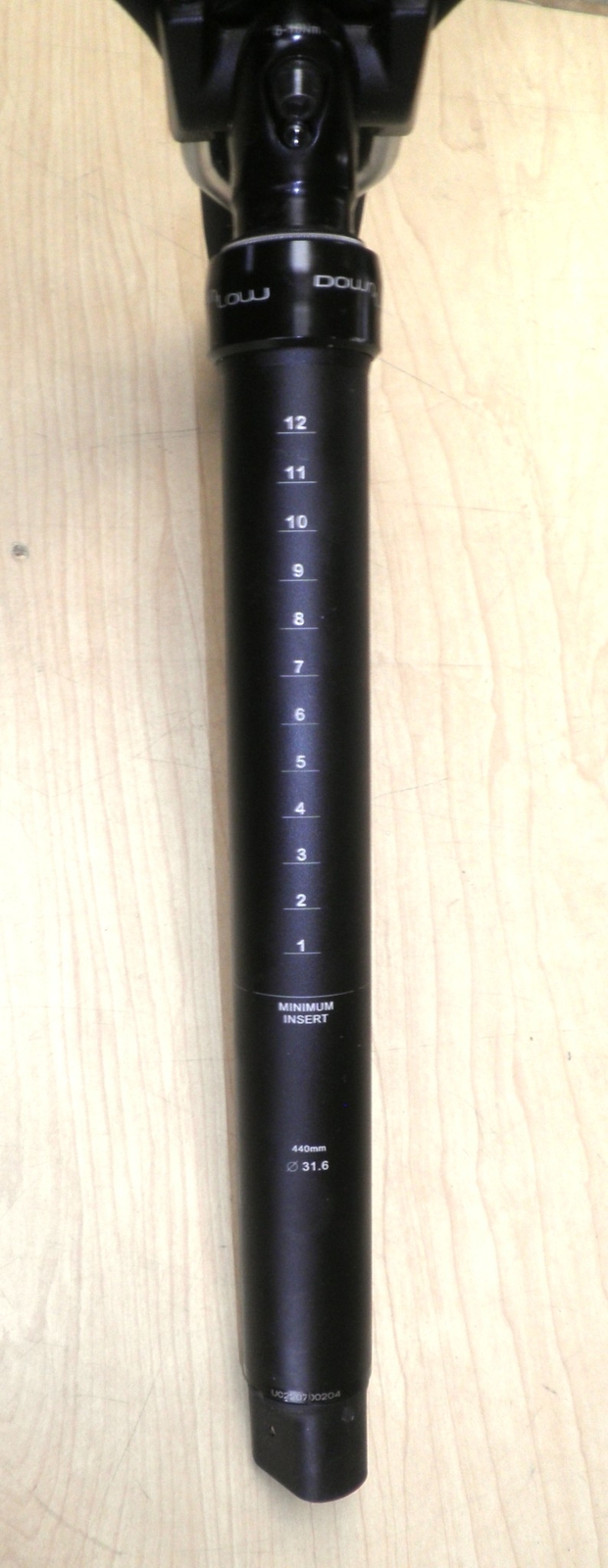 DOWN LOW 31.6X300mm DROPPER ALUMINUM SEAT POST W/WTB VOLT SEAT BIKE PARTS 172-3