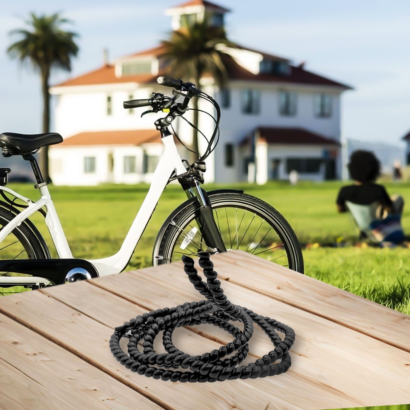 Electric bicycle winding management cable tube ebike special winding tube