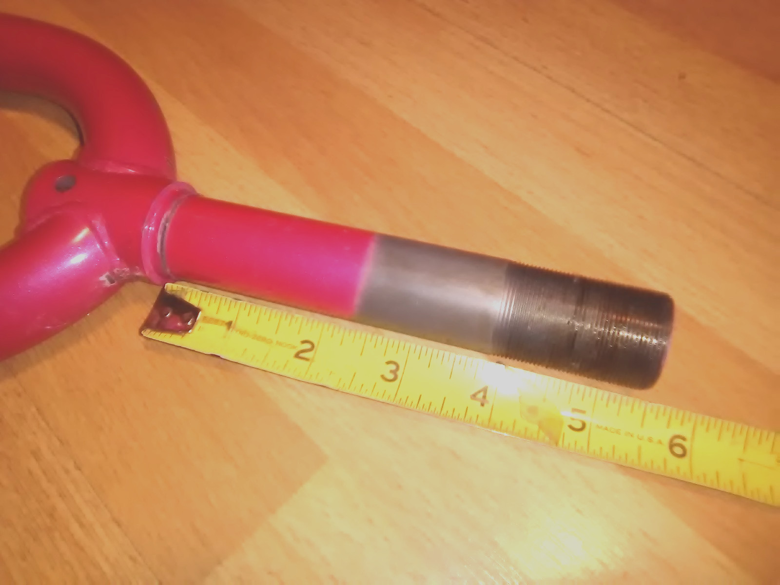 Vintage BMX Fork 1in Threaded 20in Hot Pink 25.4mm Old School Bicycle