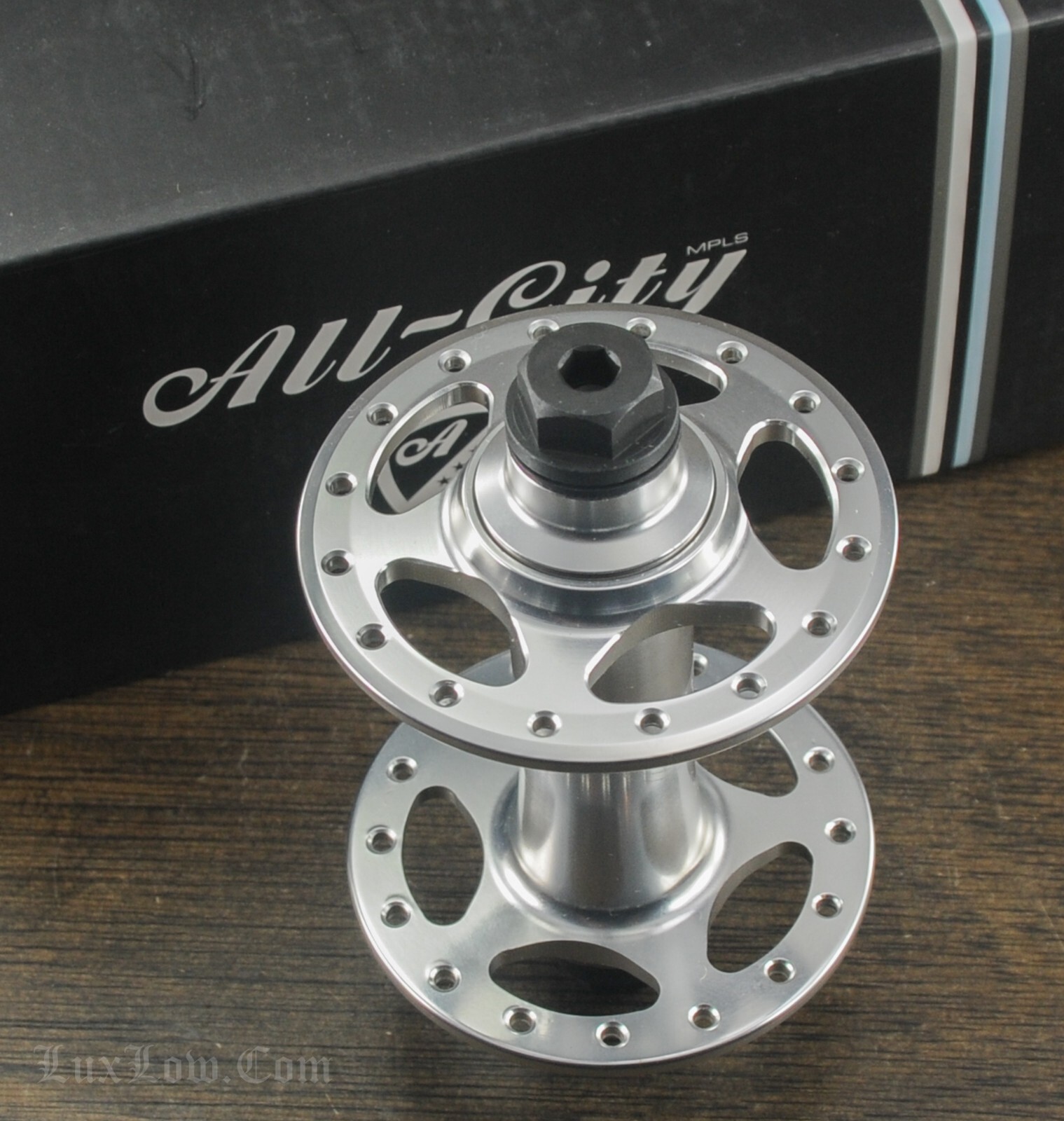 NOS All City Bike Sheriff Star Front HUB 32h Bolts 9mm Nuts Fixed Gear Bicycle