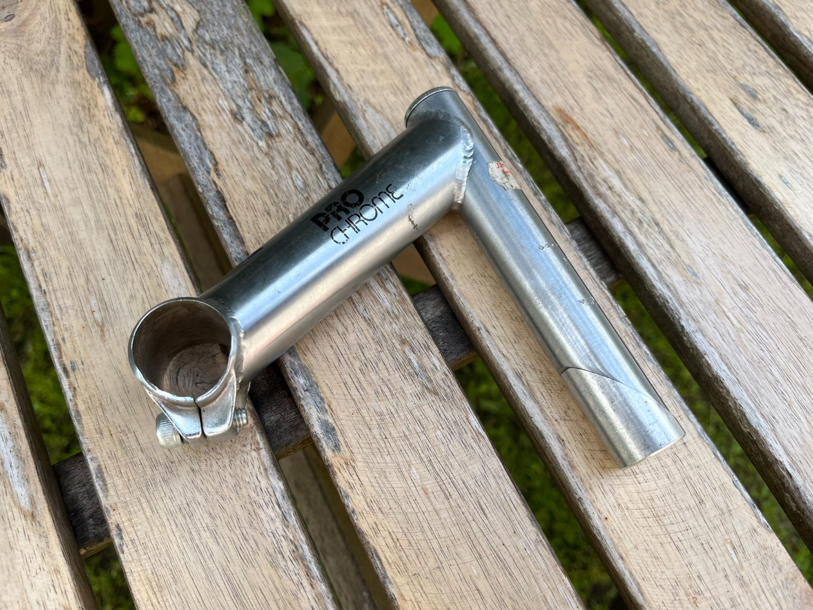 New NOS 3ttt Pro Chrome 1″ inch quill stem Columbus Throne steel 110 mm / 26.0